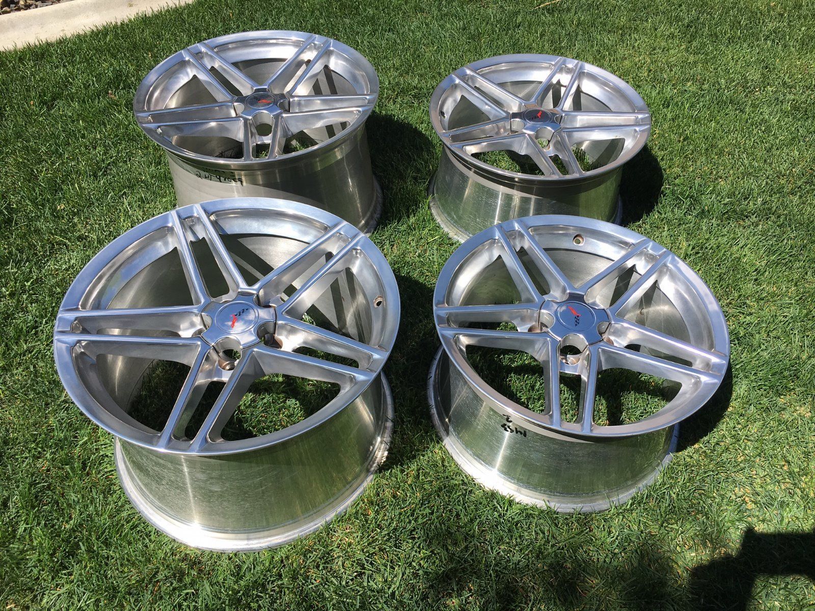 CORVETTE C6 Z06 OEM Speedline Italy Wheels MINT CorvetteForum