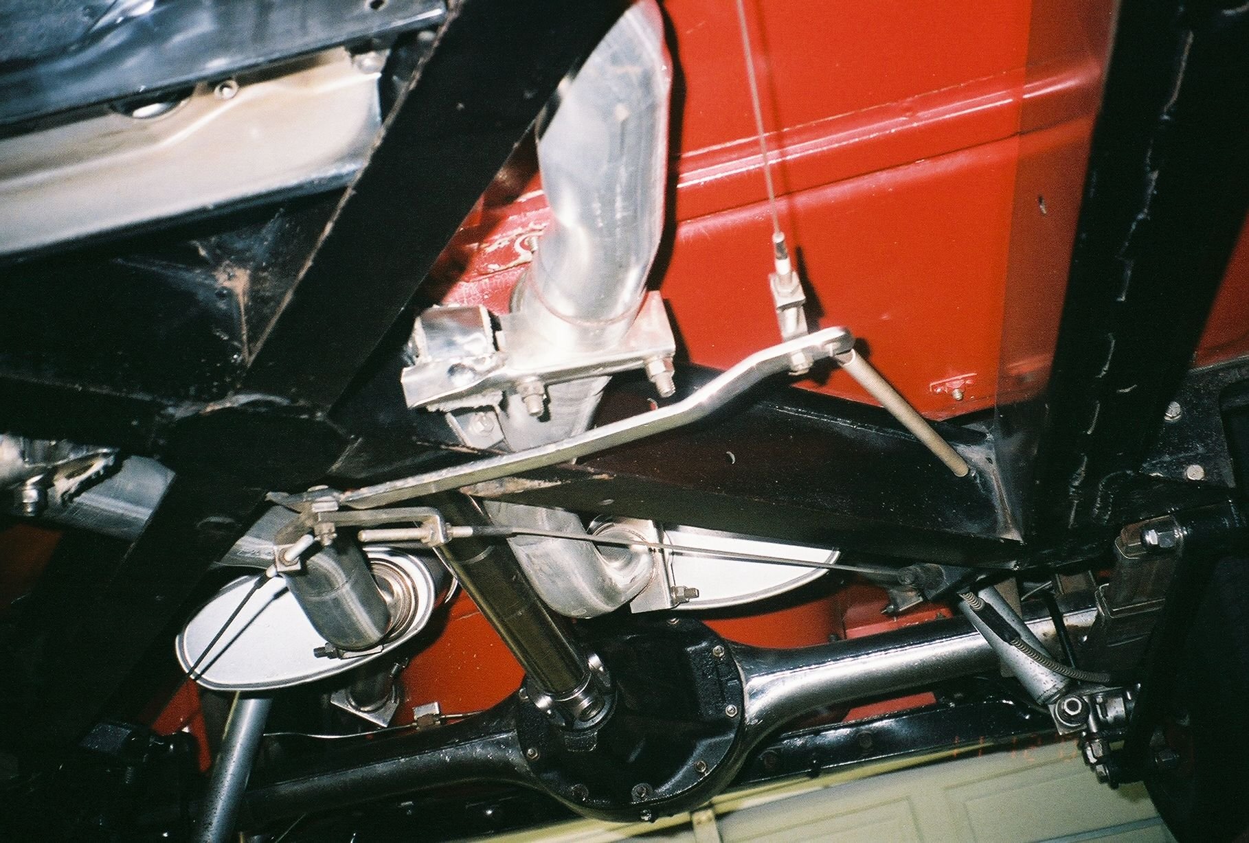 C2 Engine Compartment and under hood painted exterior colors