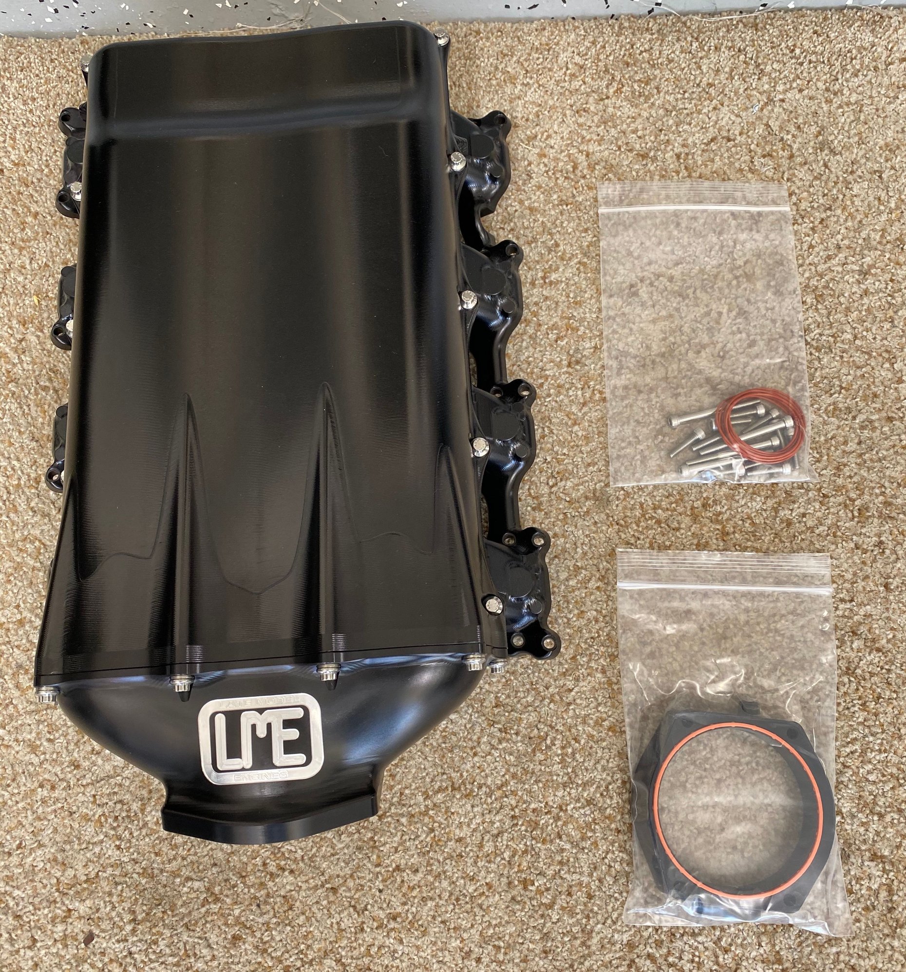 FS (For Sale) Lme billet intake manifold lt4 black CorvetteForum