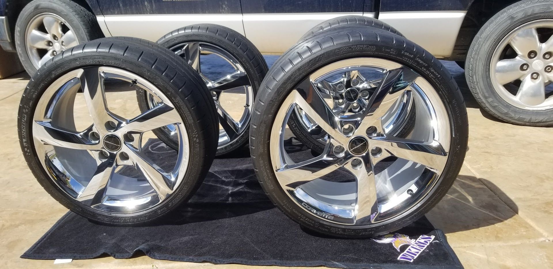 FS (For Sale) C7 Torque limited Edition Wheels and Tires