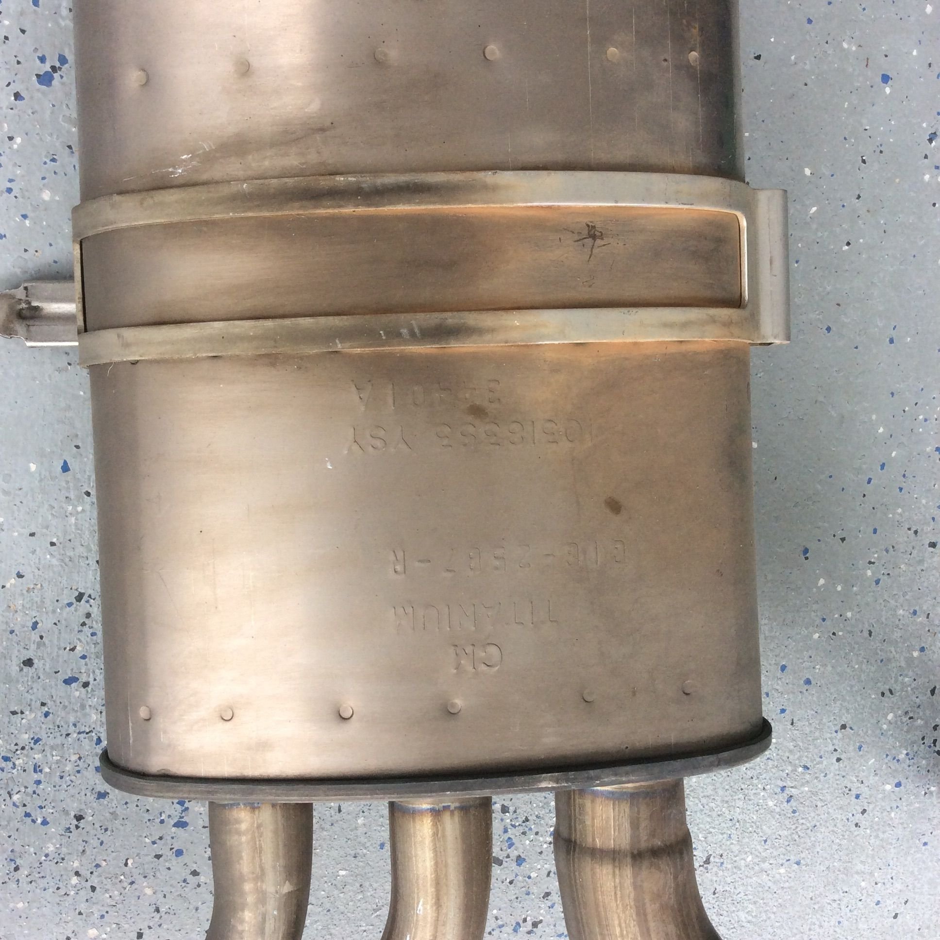 FS (For Sale) Titanium Mufflers CorvetteForum Chevrolet Corvette