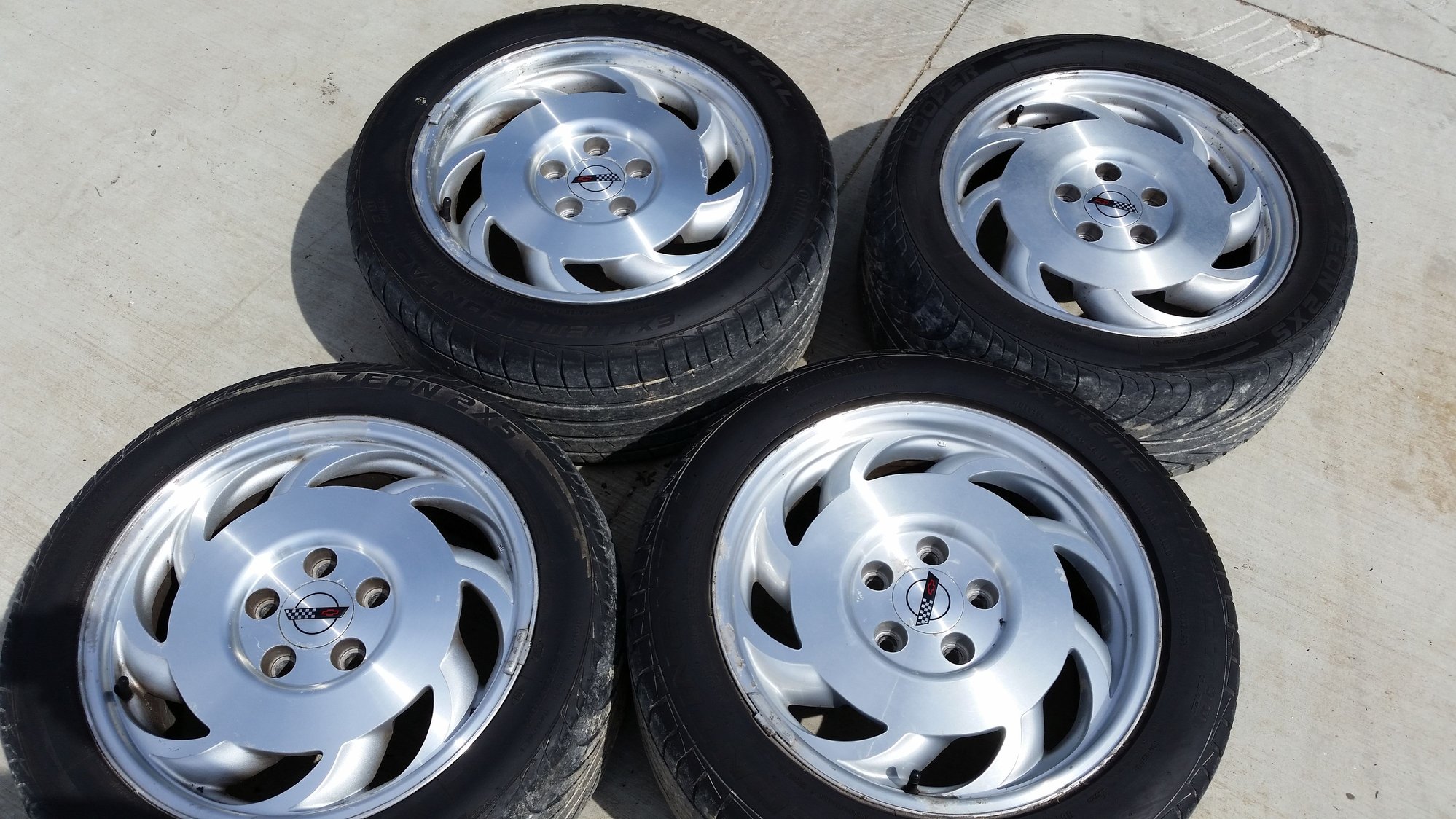 1994 Corvette Wheels and Tires CorvetteForum Chevrolet Corvette