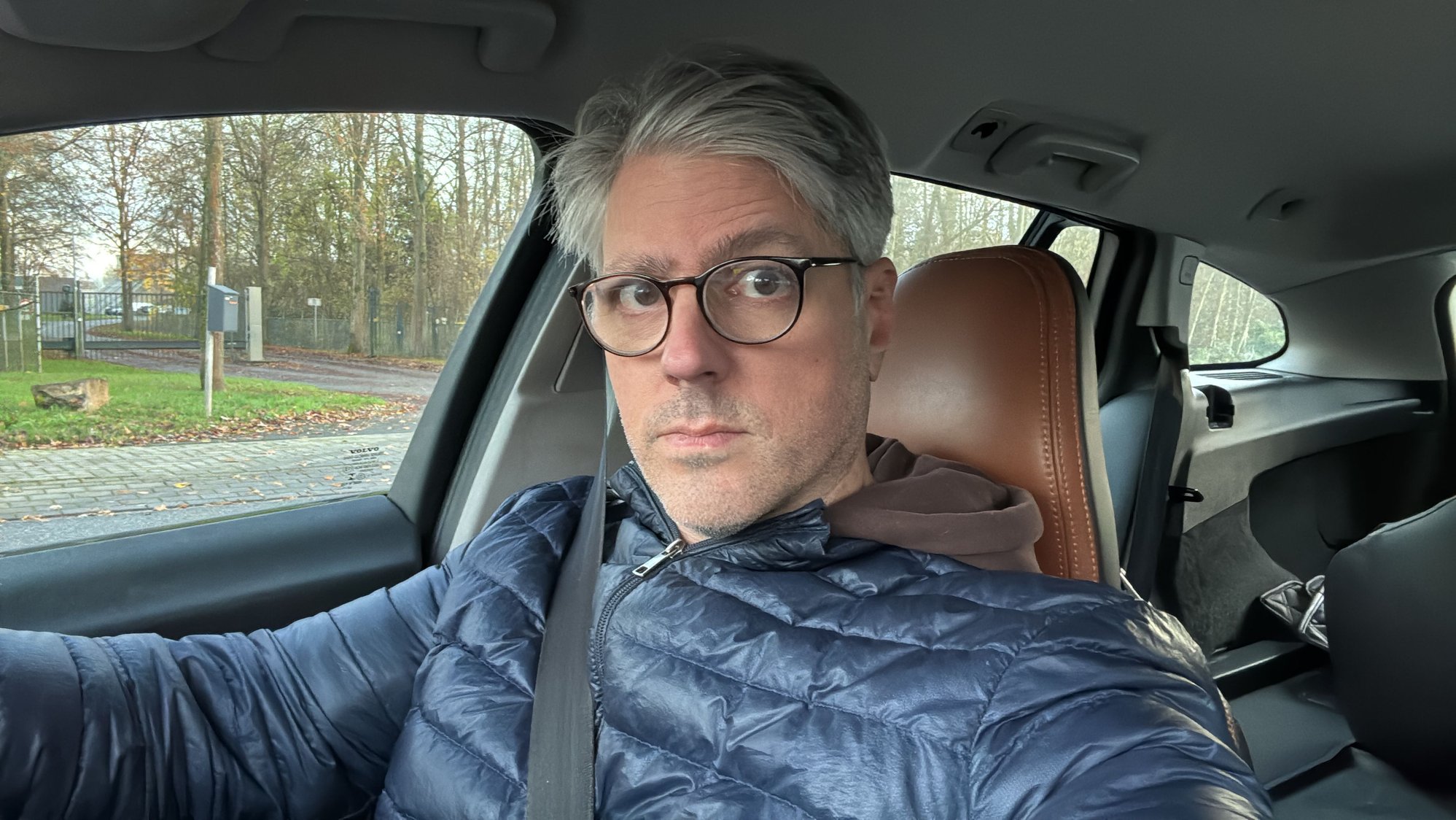 On my way home. 