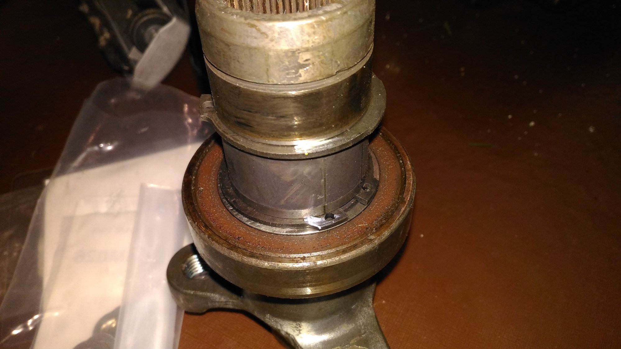 Prop Shaft Rear Bearing Housing CorvetteForum Chevrolet Corvette