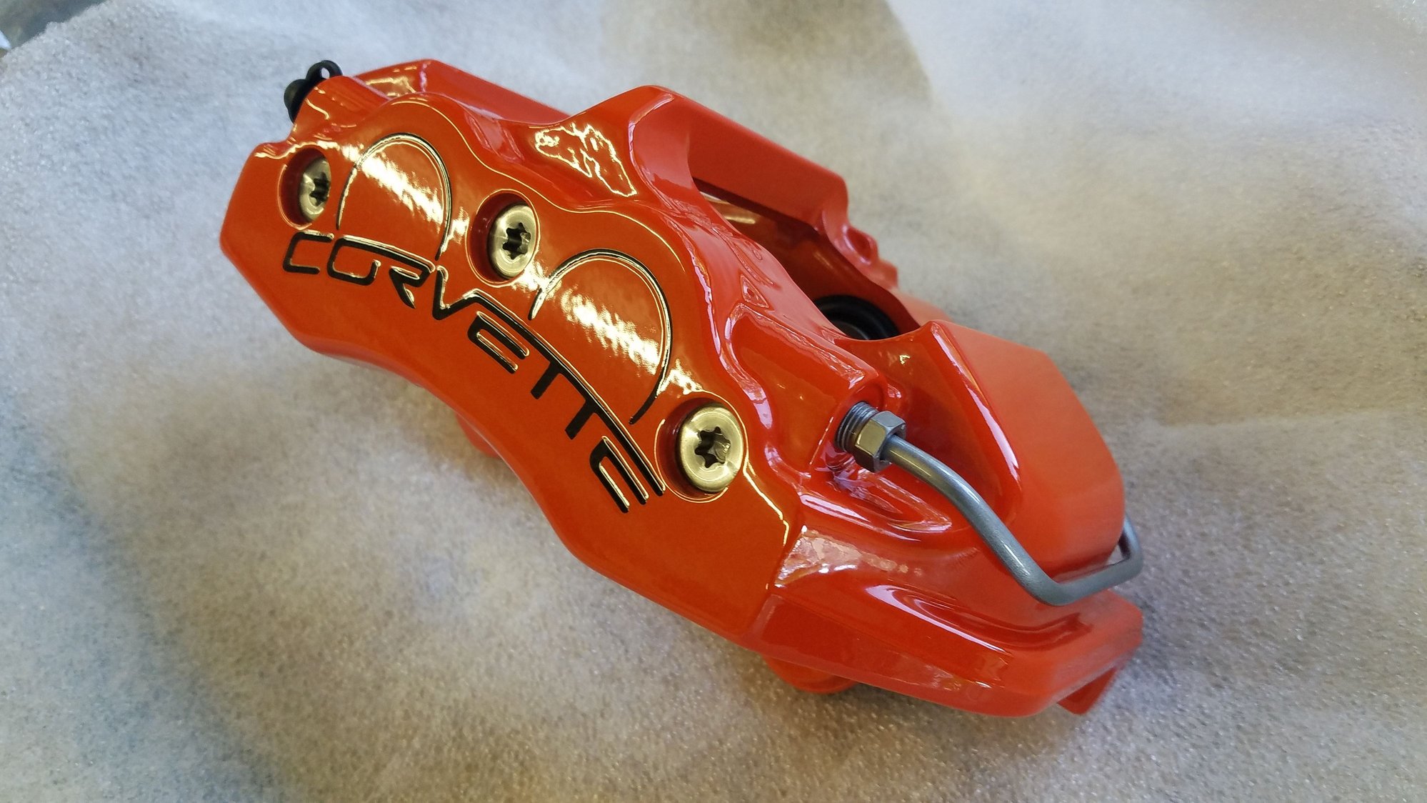 Calipers Powder Coat vs Paint CorvetteForum Chevrolet Corvette