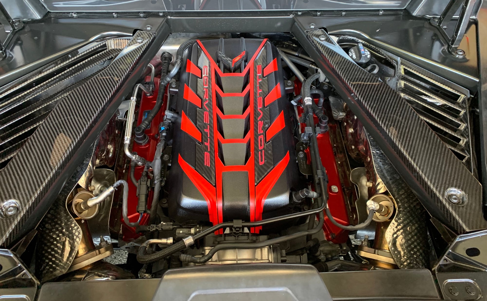 2023 Corvette C8 engine bay hard plastics - CorvetteForum