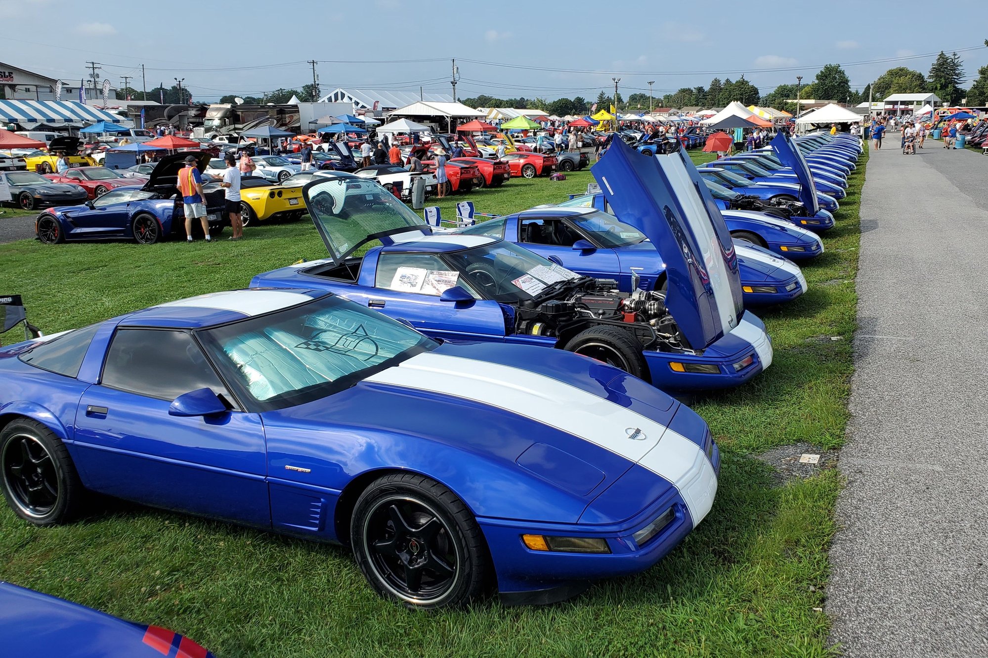 Corvettes Carlisle PHOTOS CorvetteForum Chevrolet Corvette Forum