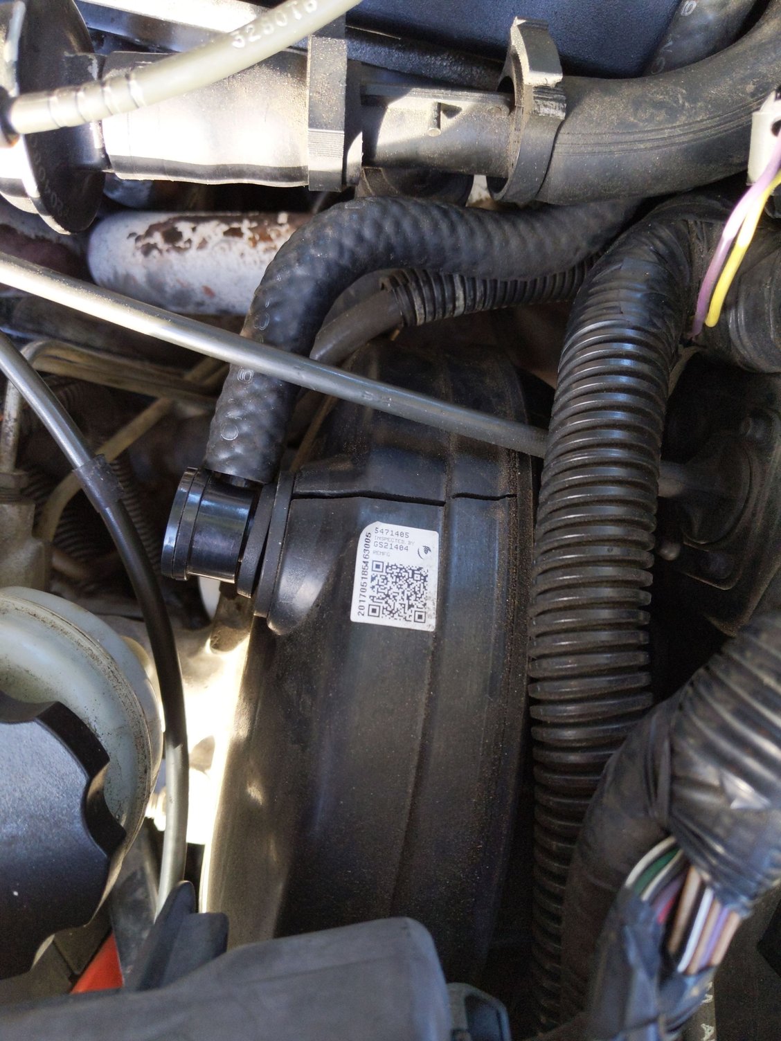 '94 Corvette Brake Booster Replacement Check Valve Info CorvetteForum