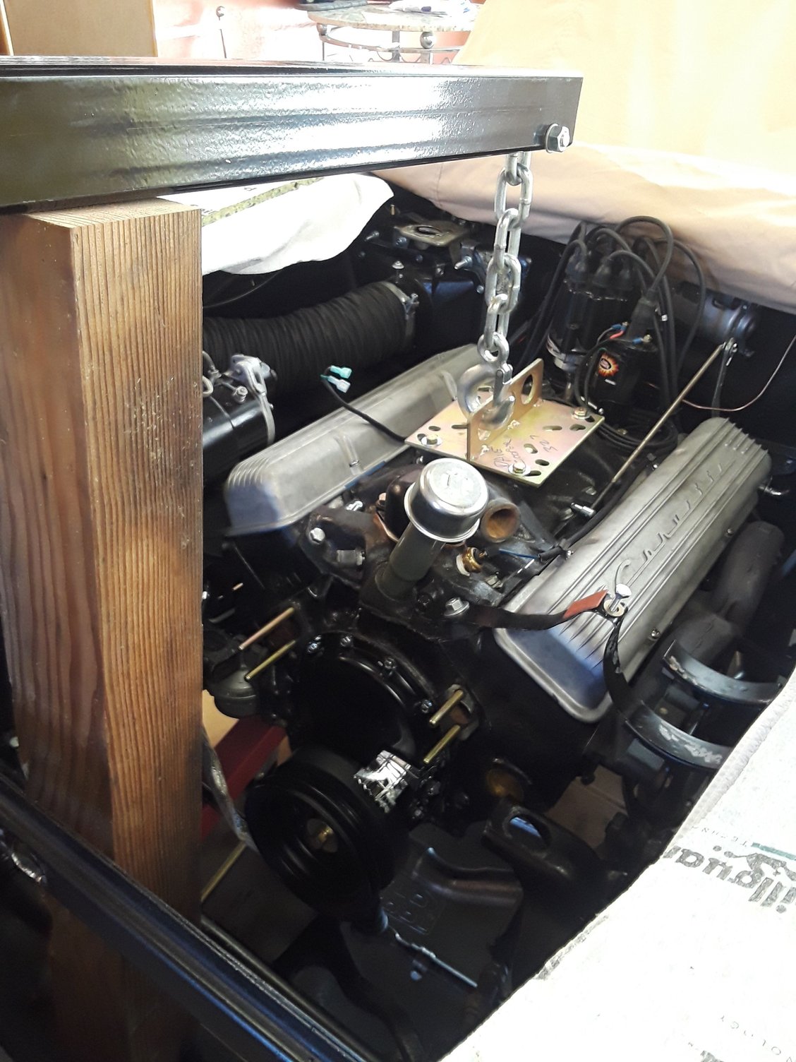 C1 Water pump/engine mount studs vs. bolts. CorvetteForum Chevrolet