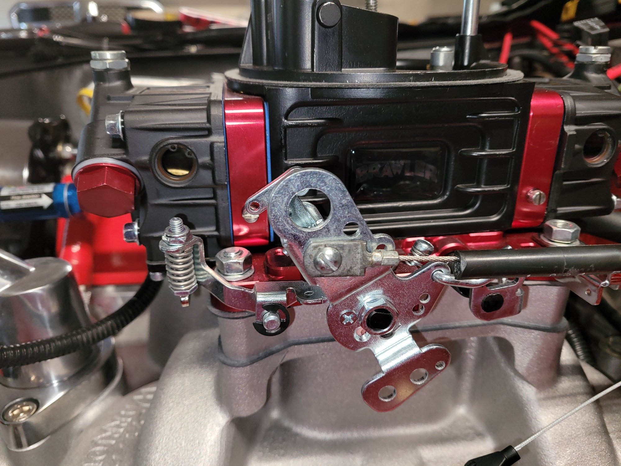 Throttle bracket on 750 brawler CorvetteForum Chevrolet Corvette