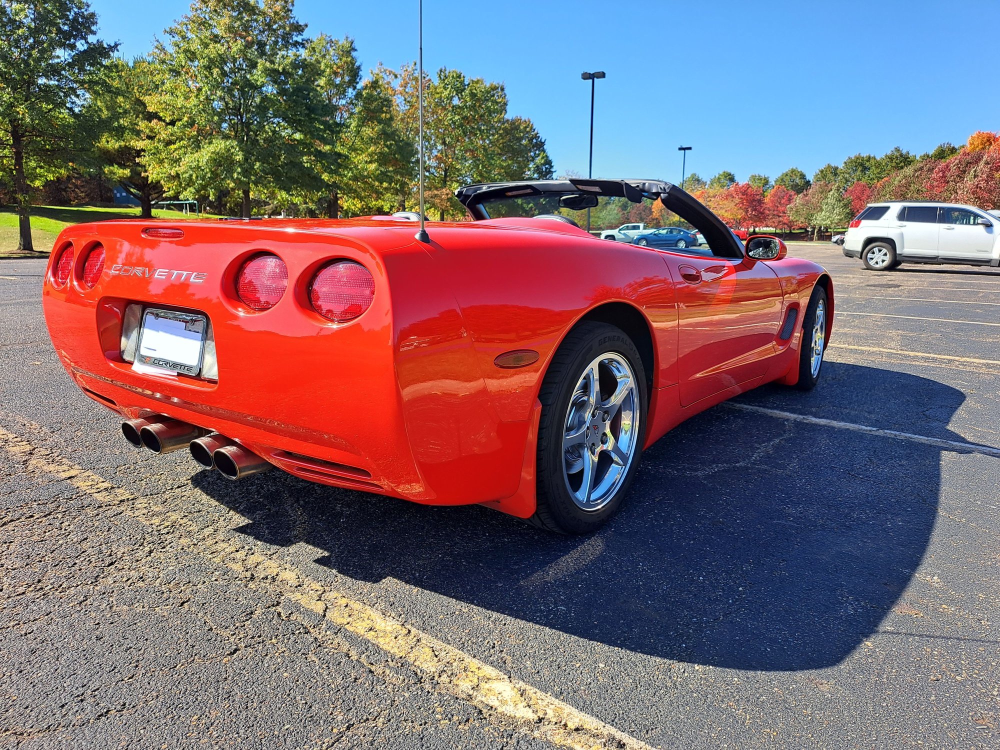 Fs For Sale 2001 Red Corvette Convertible 66k Miles 2 Owner Ne Ohio