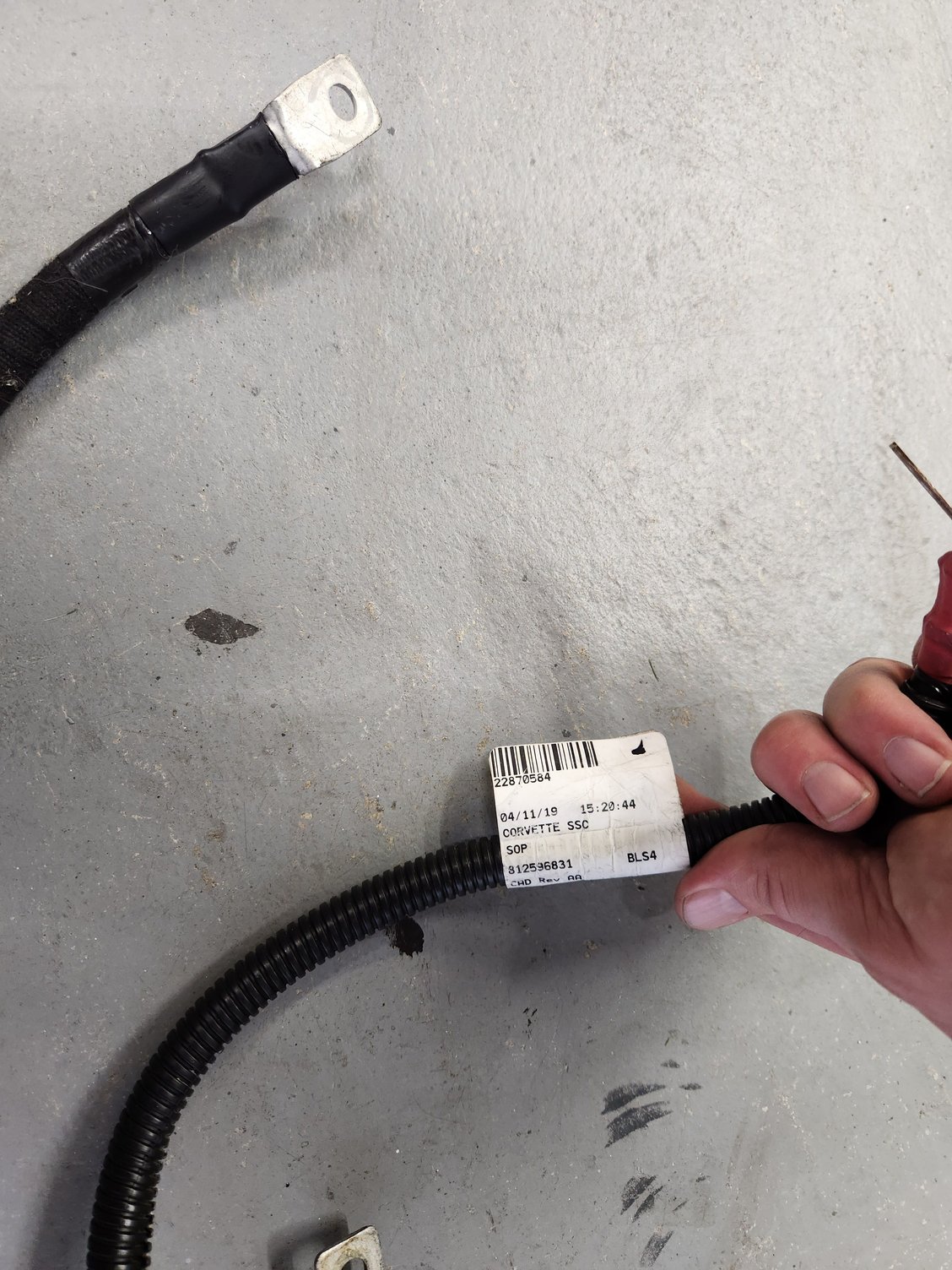 FS (For Sale) OEM battery cables 22870584 / 25909053 CorvetteForum