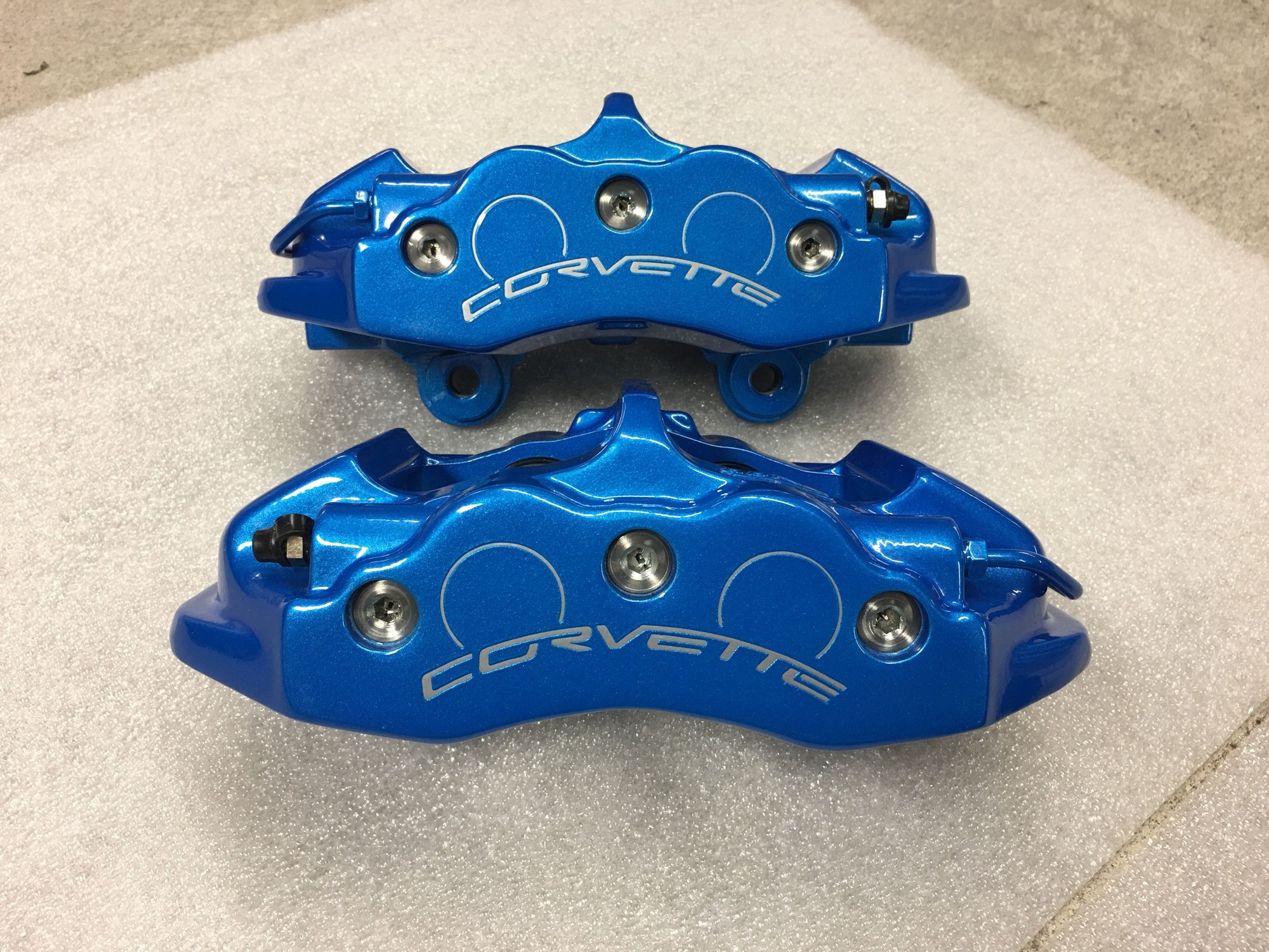 FS (For Sale) Z06/GS calipers Powder coated blue and rebuilt
