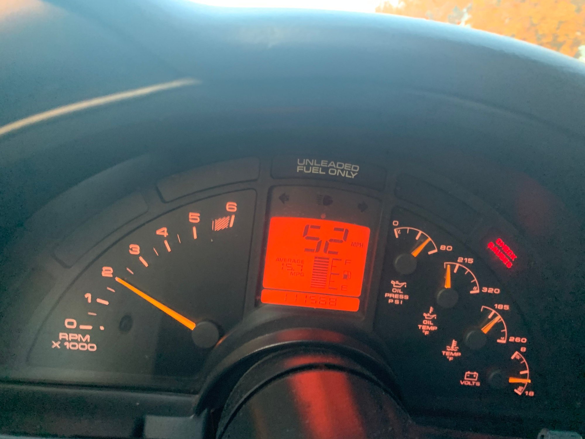 C4 96 auto check gauges light comes on CorvetteForum Chevrolet