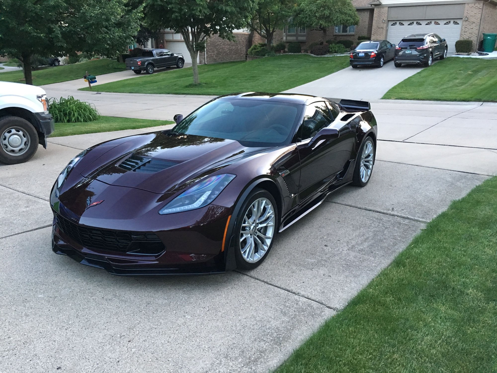 SOLD 2017 Z06 Z07 Black Rose CorvetteForum Chevrolet Corvette