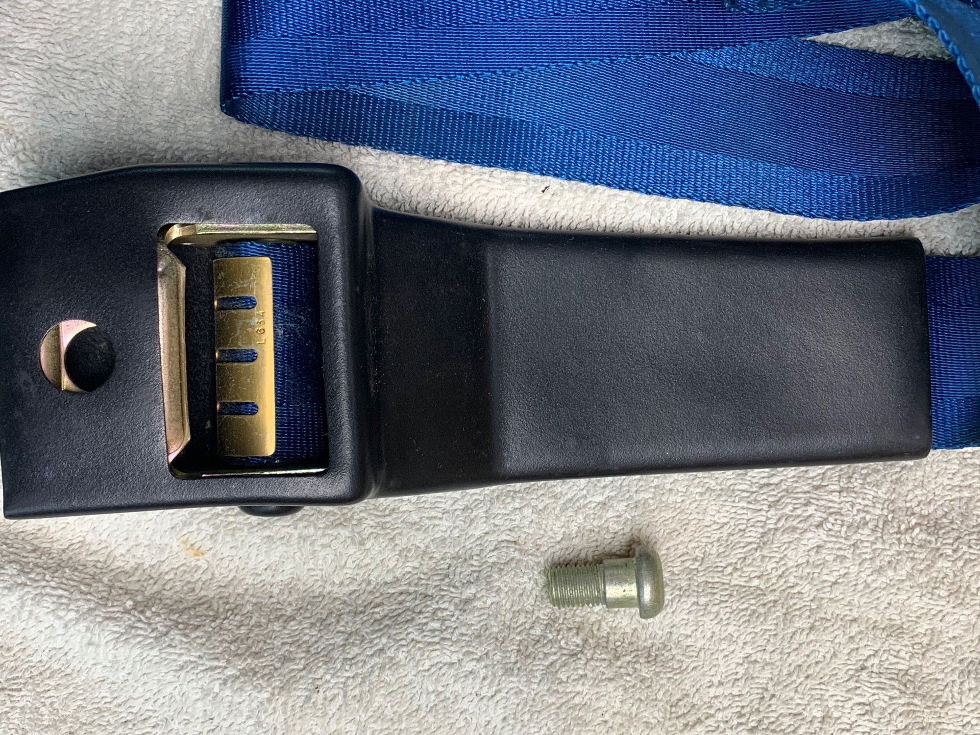 FS (For Sale) 1968 Bright Blue NOS Seat Belts CorvetteForum