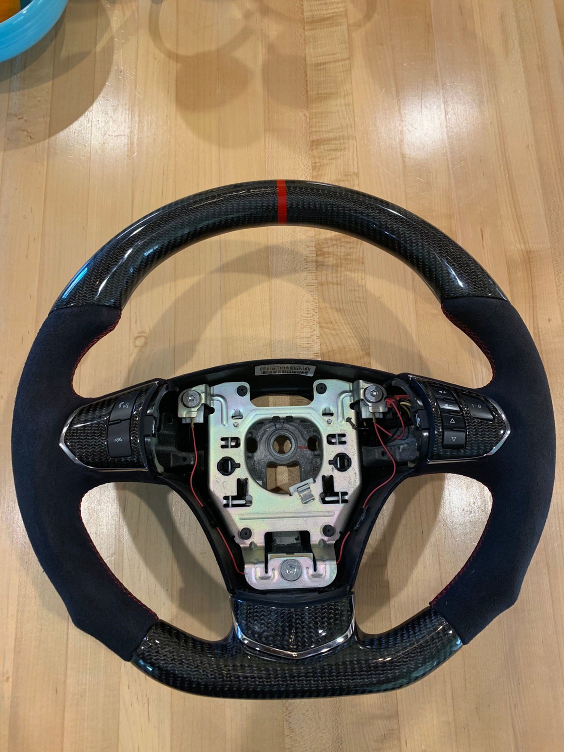 FS (For Sale) 2012-13 Carbon Fiber D Steering Wheel - CorvetteForum