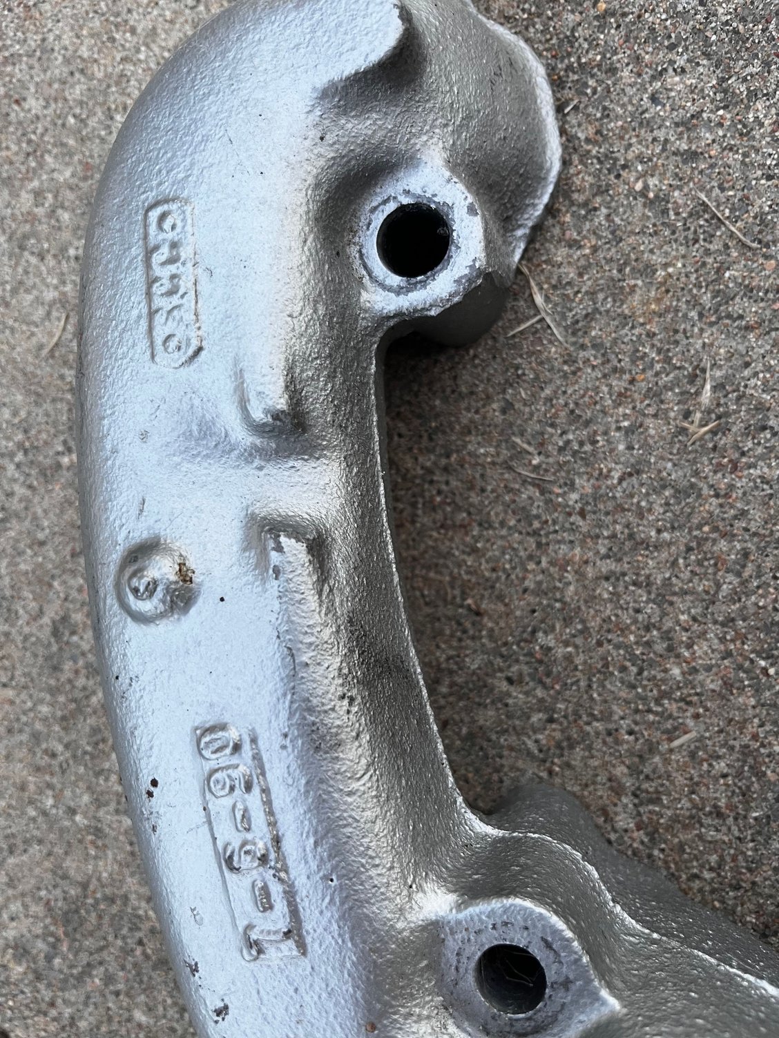 1962? Exhaust manifold, identification please. CorvetteForum Chevrolet Corvette Forum Discussion
