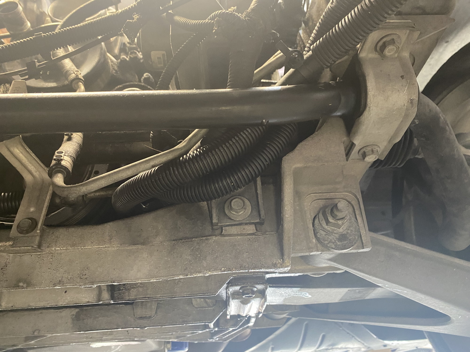 How To Route Transmission Cooler Lines - CorvetteForum - Chevrolet