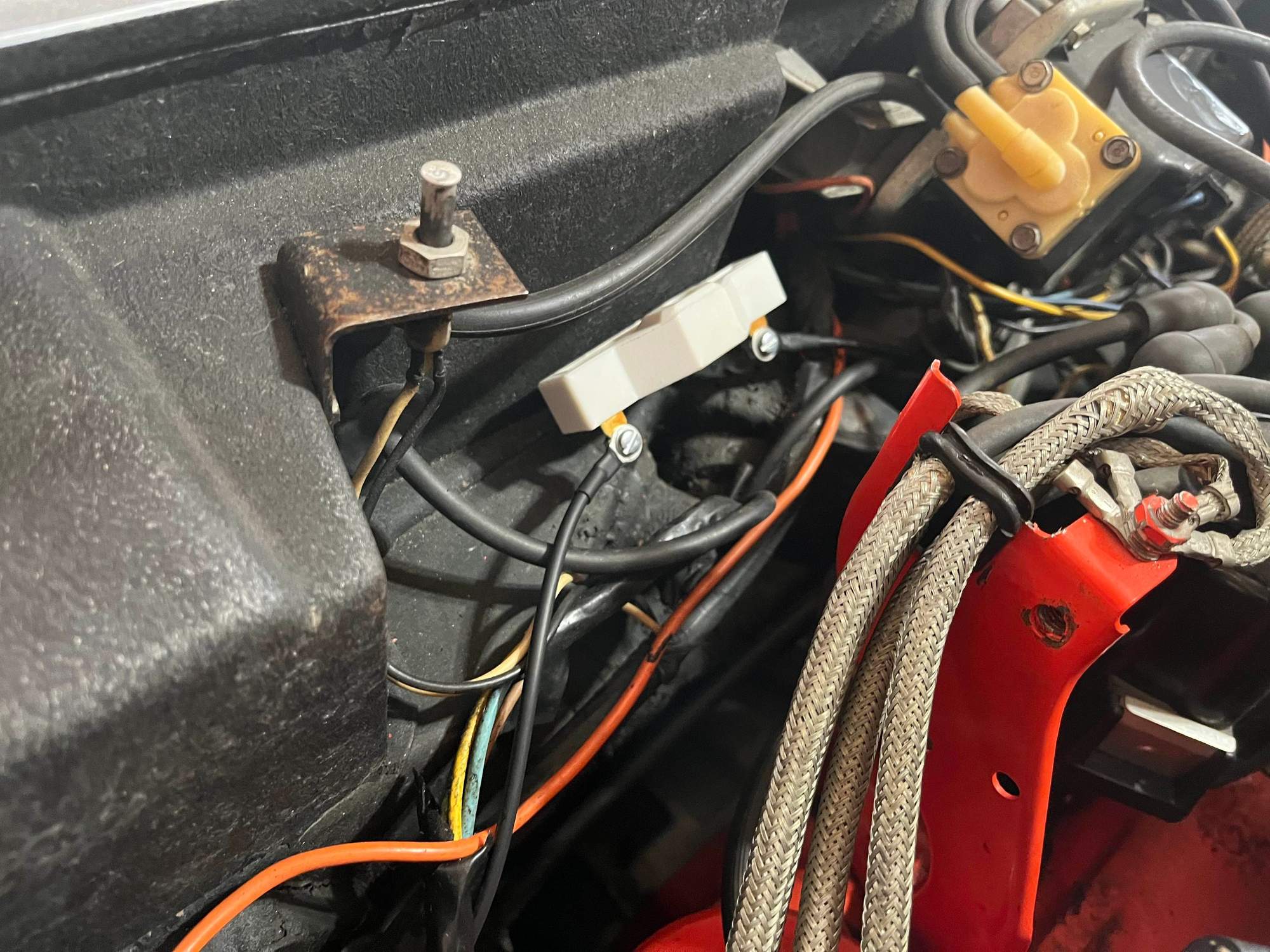 Resistor wire replacement 73 454 CorvetteForum Chevrolet Corvette