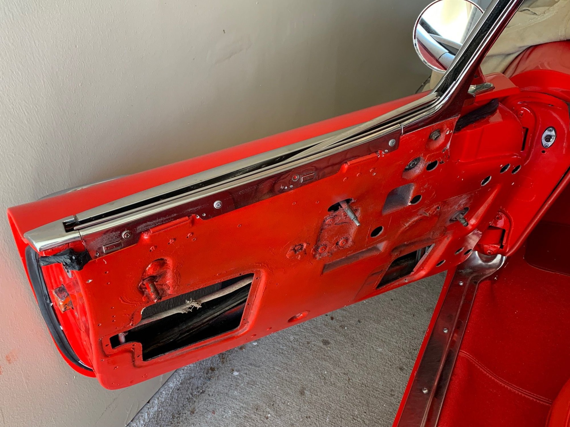 WTB (Want To Buy) '59 Inner piece of driver side door CorvetteForum