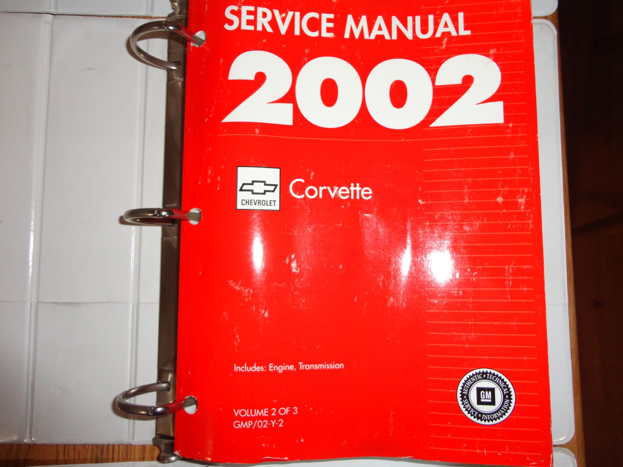 FS (For Sale) 2002 Corvette C5 Factory Service Manuals - CorvetteForum