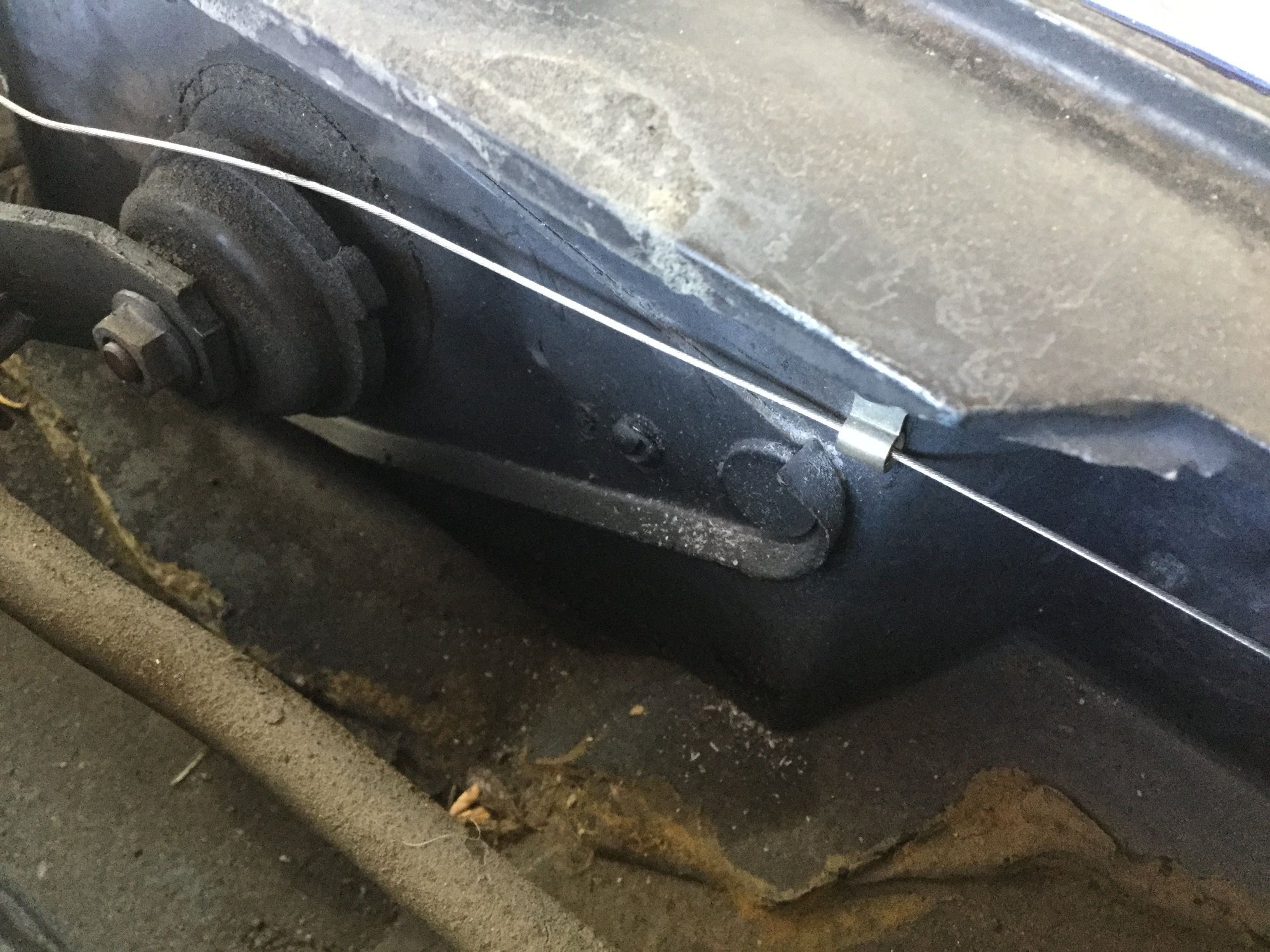 Emergency hood release CorvetteForum Chevrolet Corvette Forum