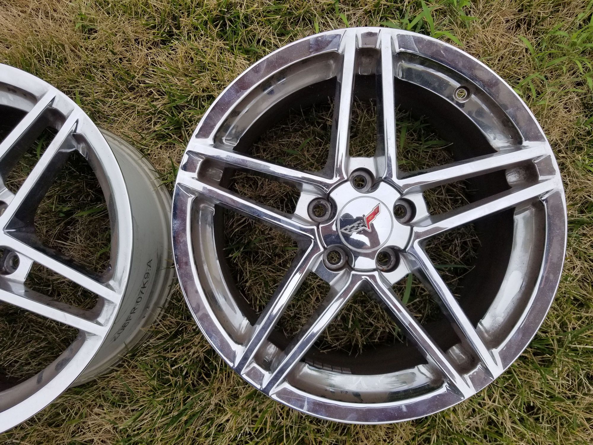 FS (For Sale) 2008 C6 Z06 OEM Speedline Wheels Front and Rear