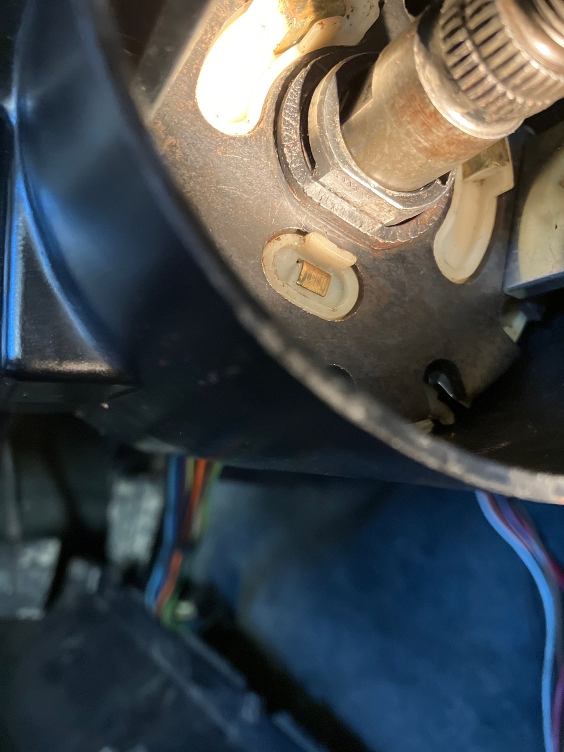 Steering column lock plate won’t compress enough CorvetteForum