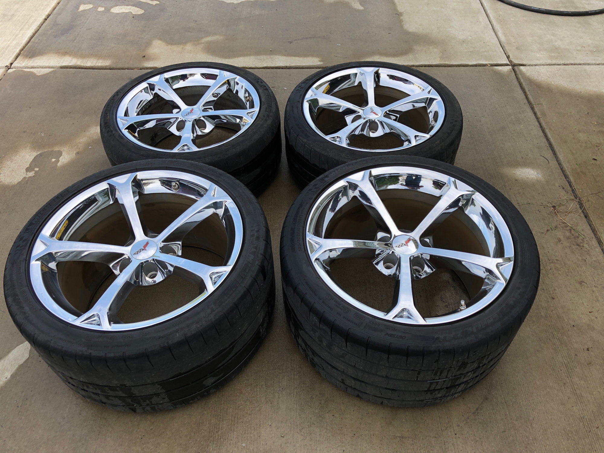 FS (For Sale) C6 Grand Sport OEM Chrome Wheels - CorvetteForum ...