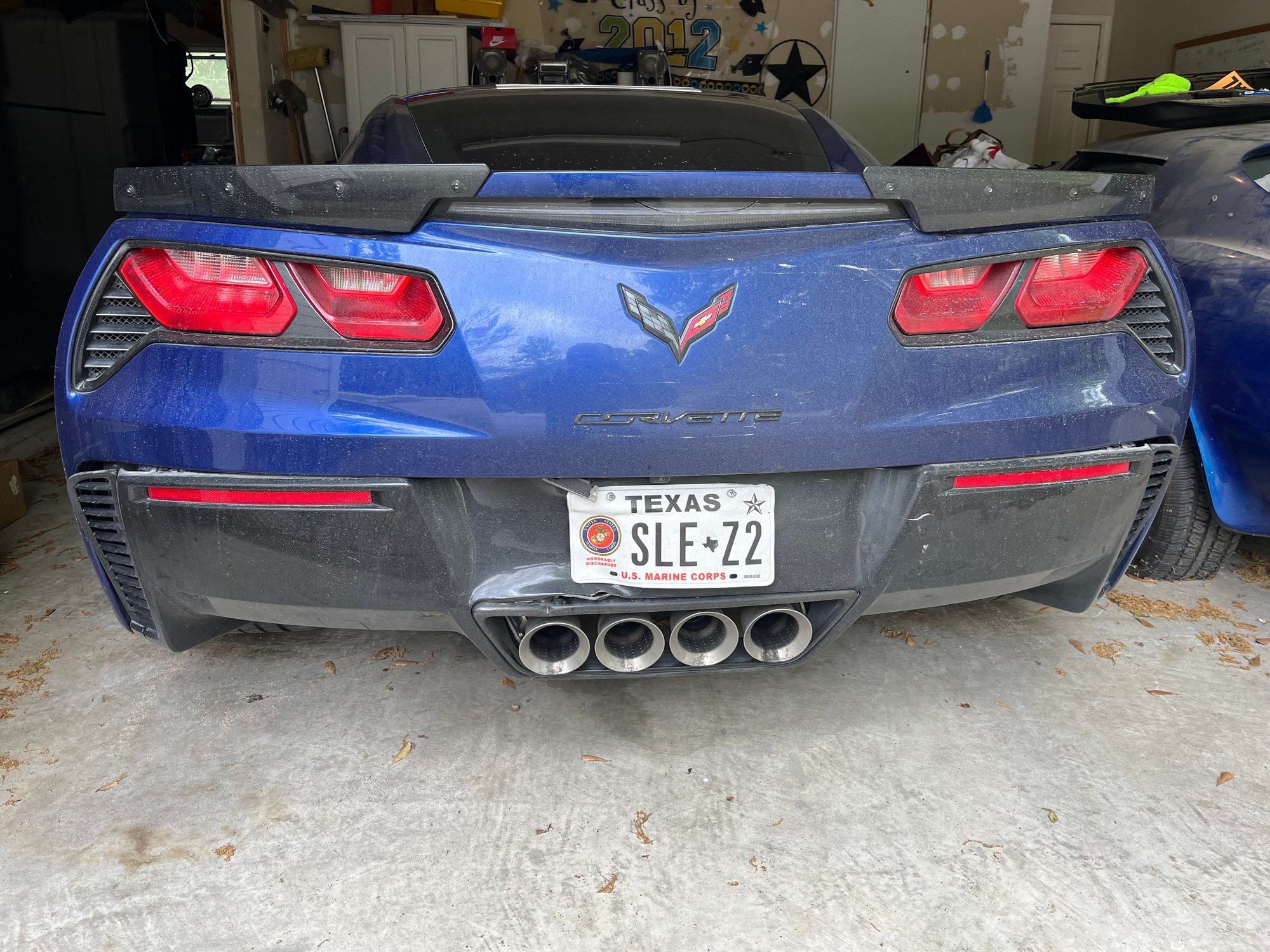 C6 rear ended! Total loss ? CorvetteForum Chevrolet Corvette Forum