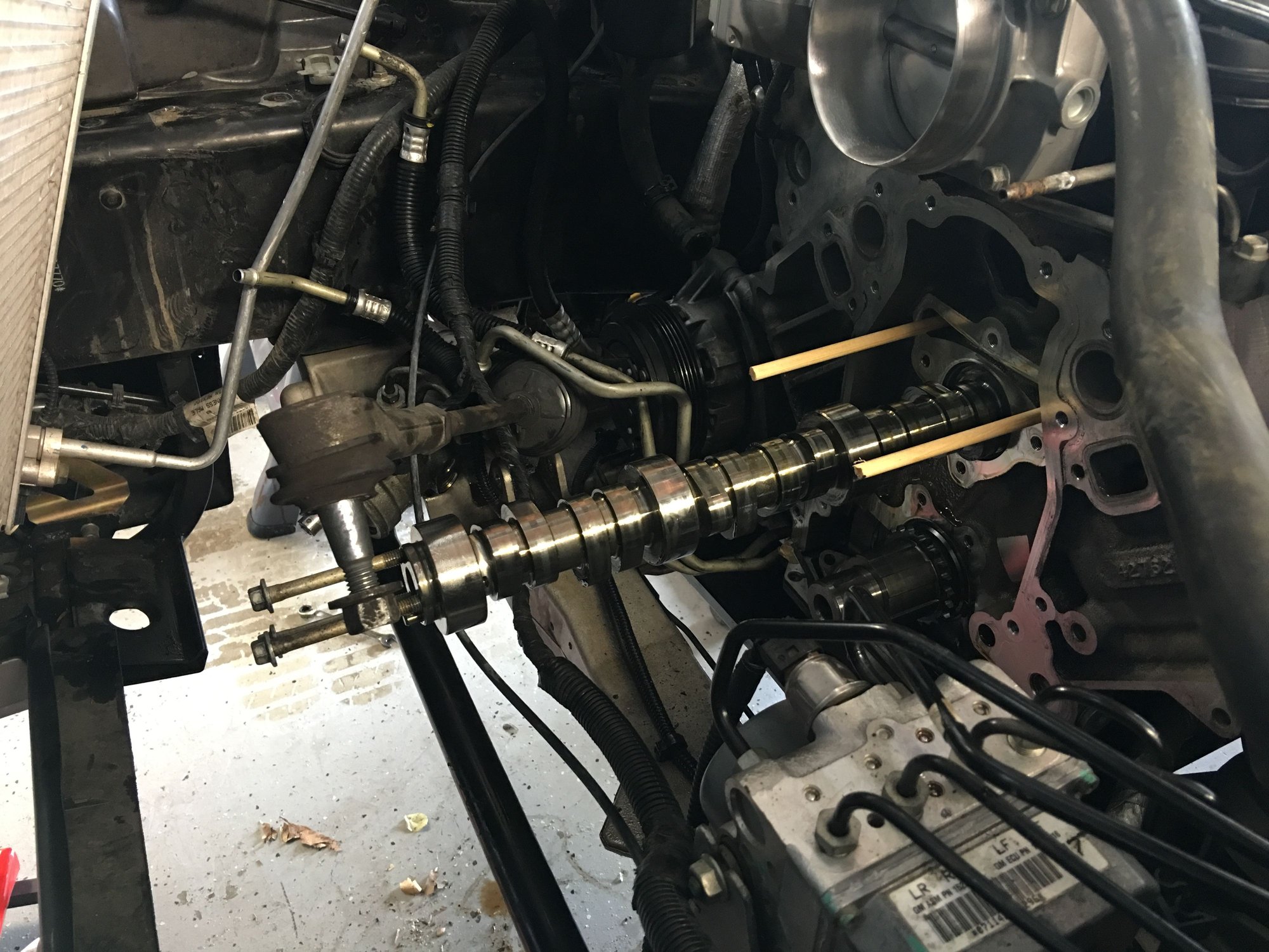 Cradle drop for cam swap CorvetteForum Chevrolet Corvette Forum