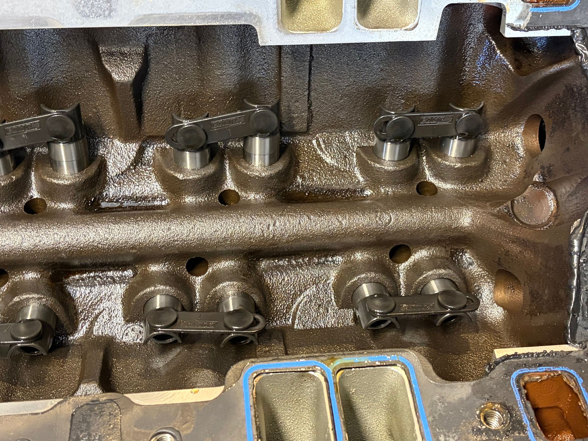 Looks fine.   I checked the cam with a bore scope.  Looks fine. 