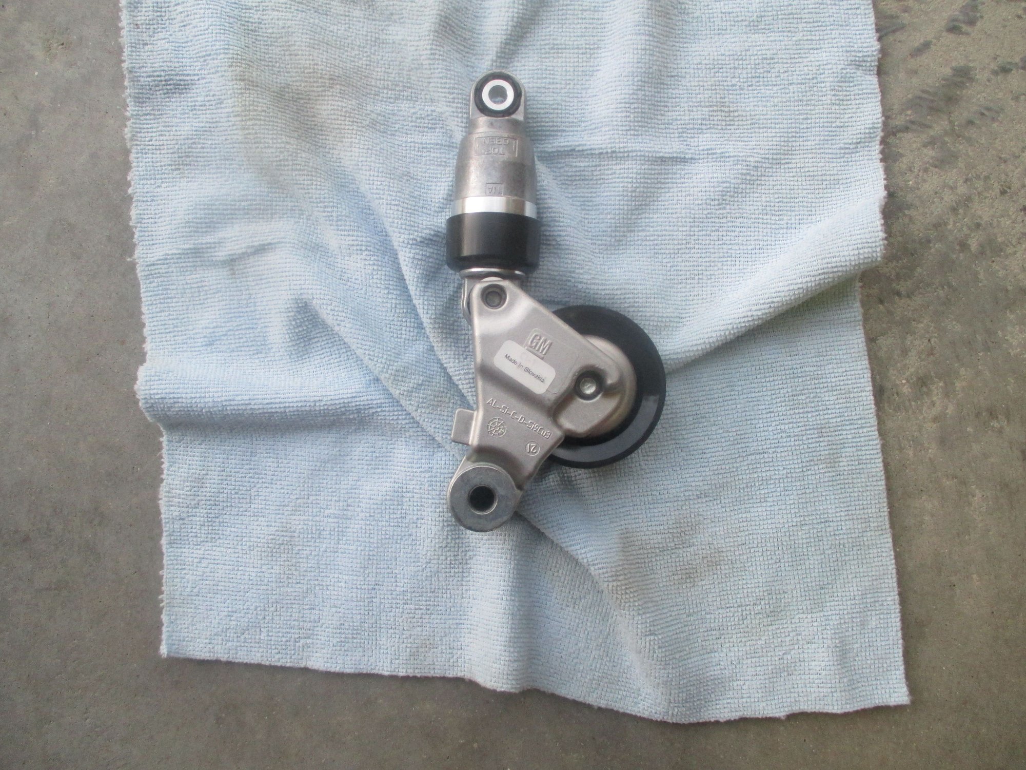 FS (For Sale) Z06 c7 belt tensioner and new belt. Ac/delco