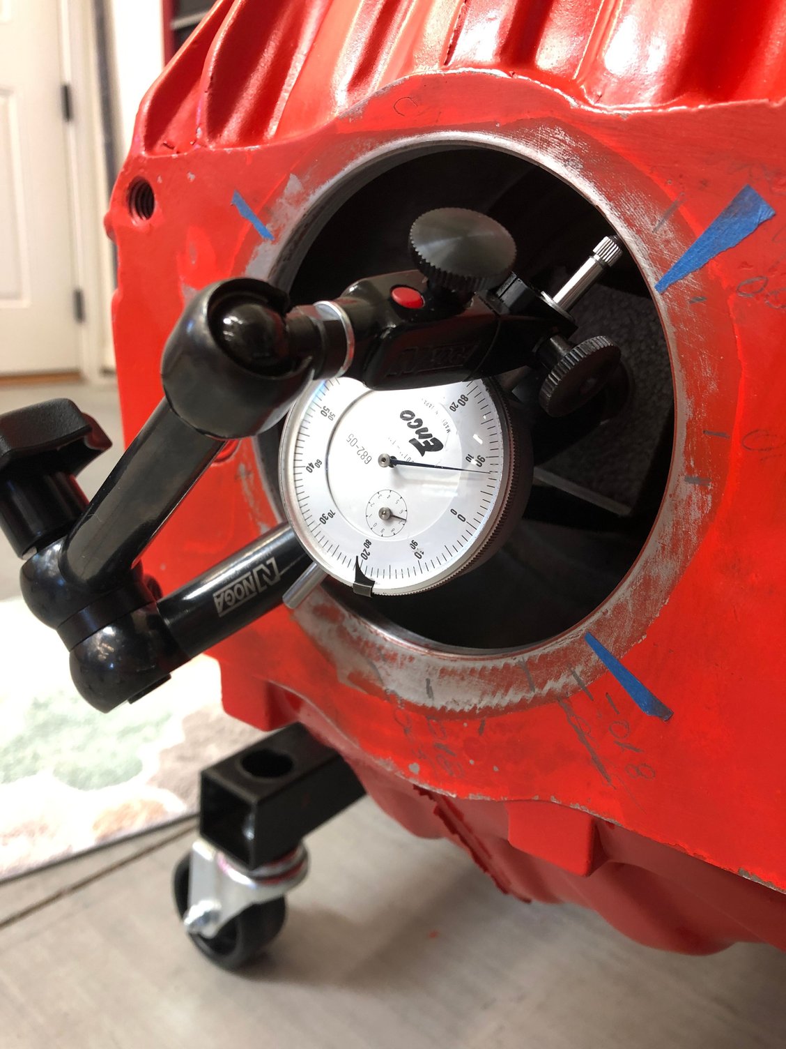 C2 Bellhousing DialIn Setup of Dial Indicator Page 3