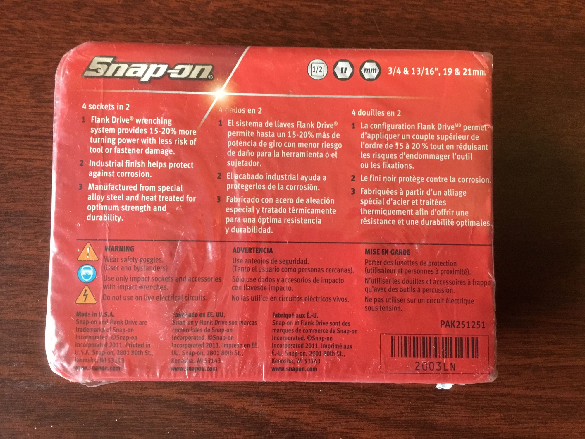 FS (For Sale) SnapOn Lug Nut Socket Set CorvetteForum Chevrolet