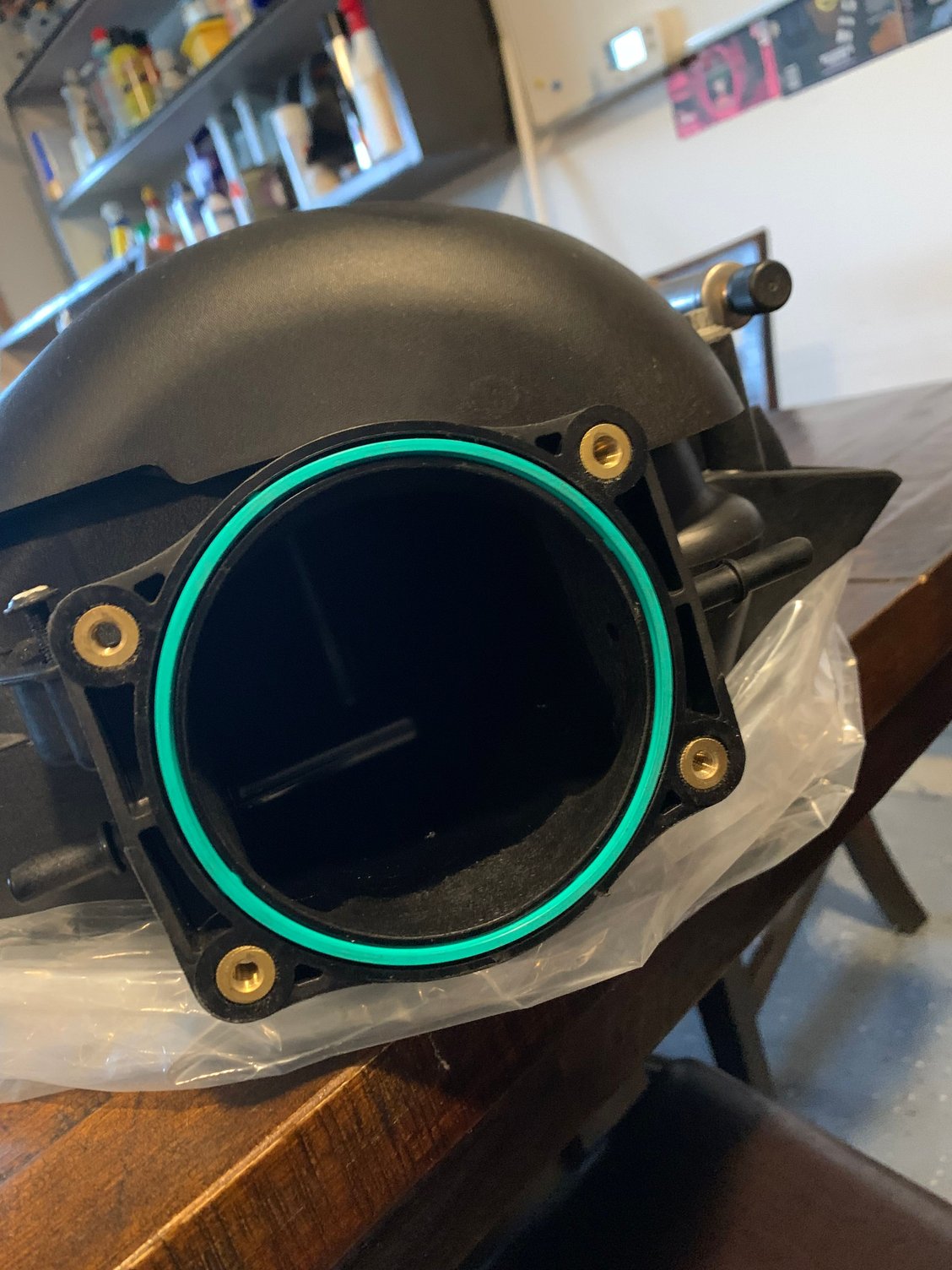 FS (For Sale) Ported ls3 intake manifold and throttle body for sale