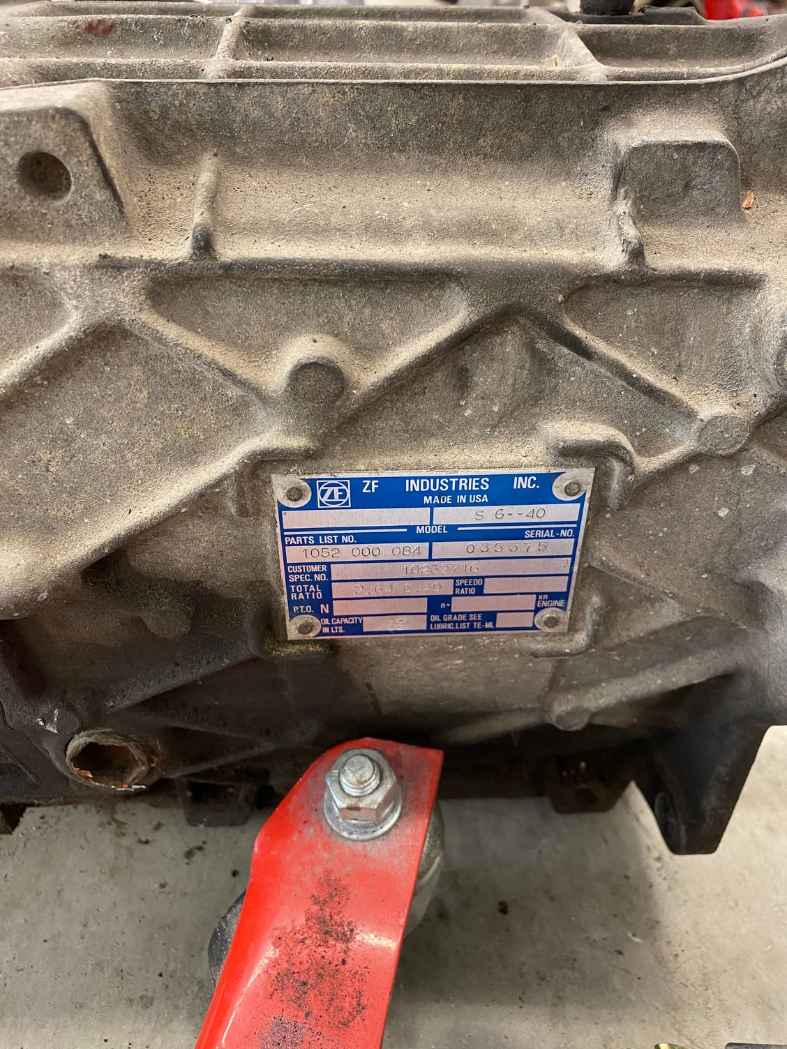 FS (For Sale) 94 ZF6 Transmission for sale CorvetteForum Chevrolet