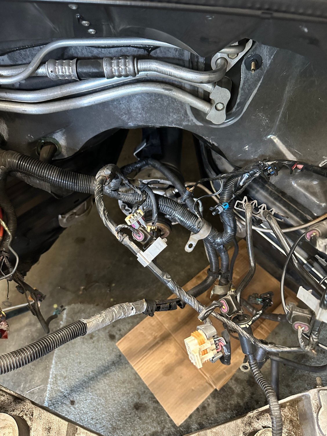 It originates above the torque tube