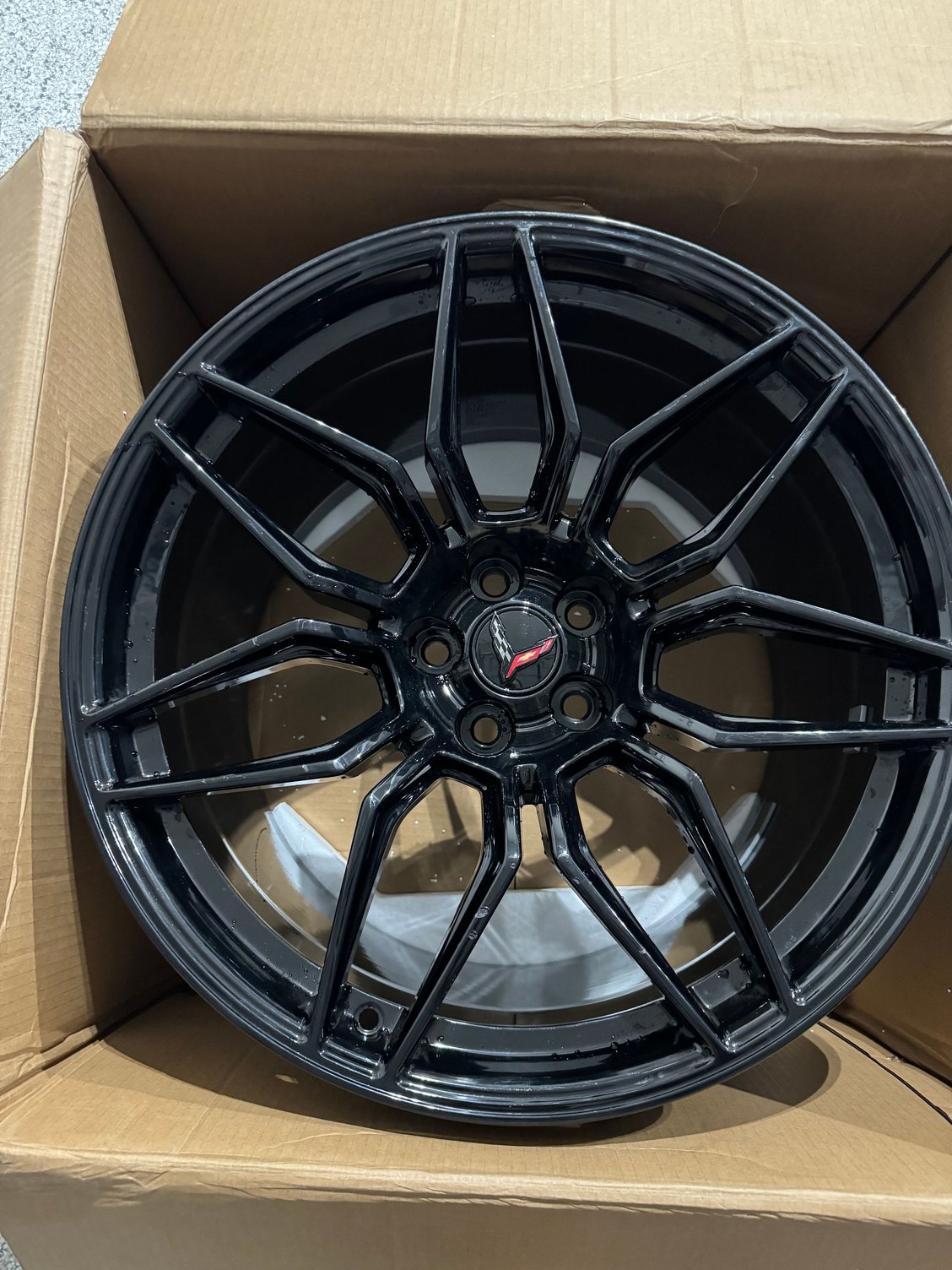 FS (For Sale) OEM Z06 Black Spider Wheels - CorvetteForum - Chevrolet ...