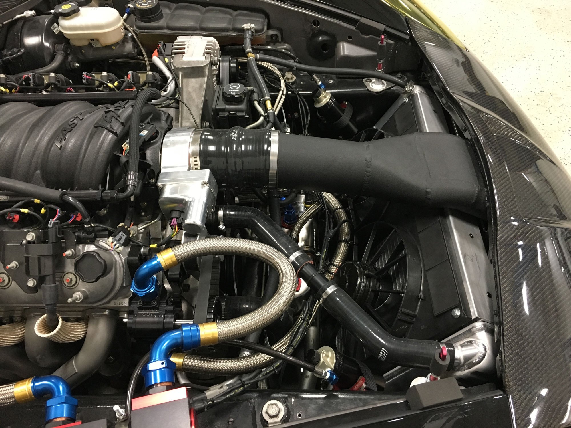 Z06 Katech Track Attack Z06 gets Blackdog Racing WC Fascia & cooling