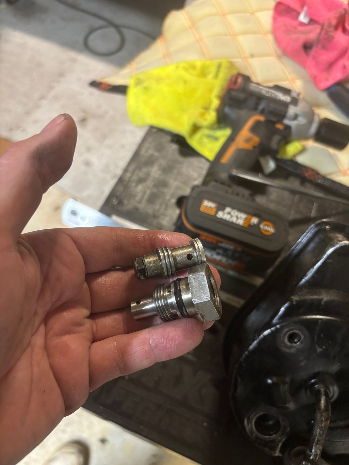 Lowered pressure to 1000 PSI