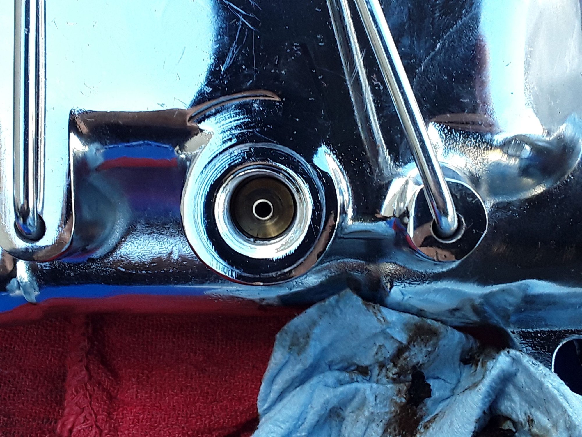 Master Cylinder brake line fitting leak.. CorvetteForum Chevrolet