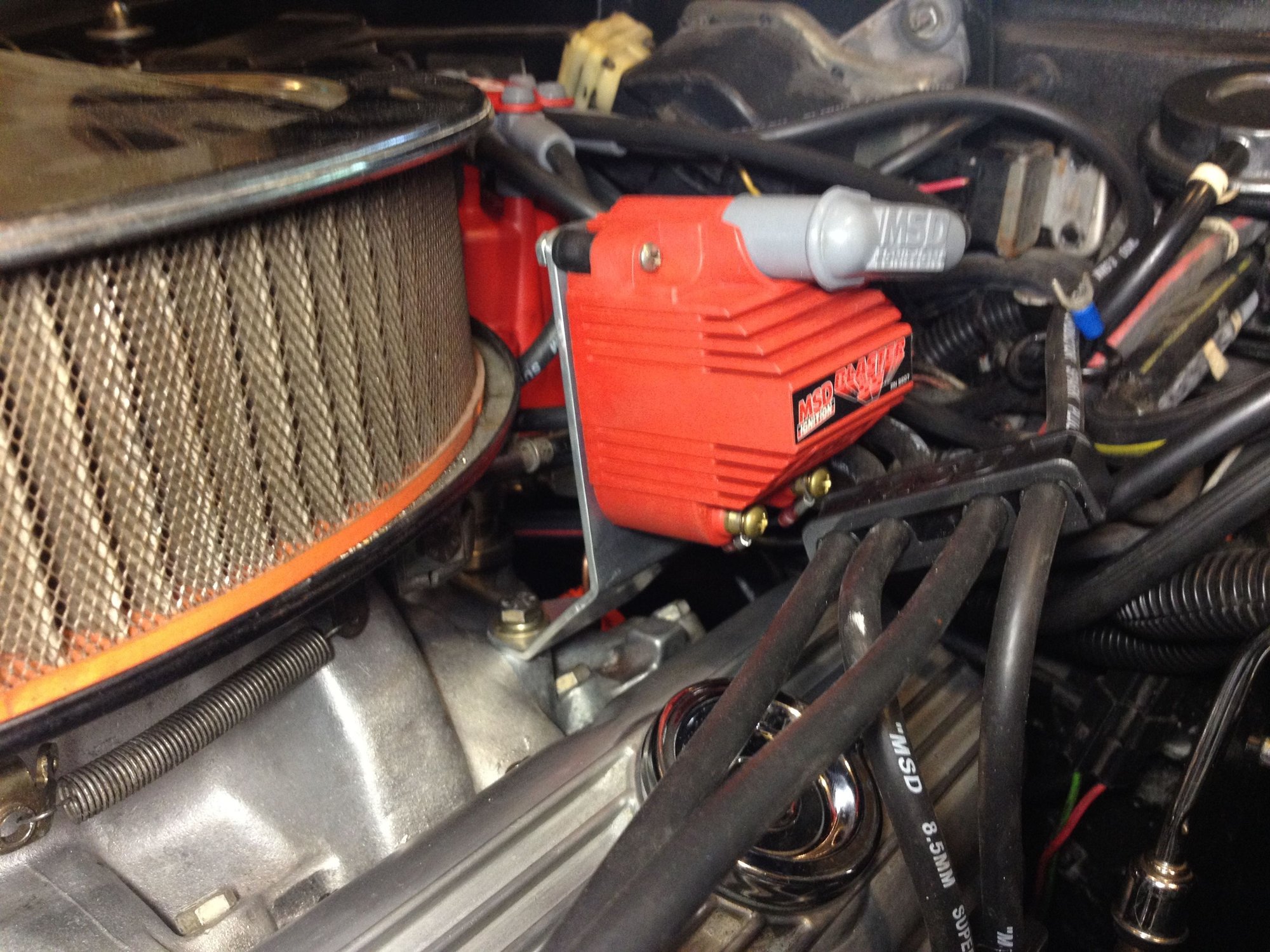 MSD Ignition box mounting CorvetteForum Chevrolet Corvette Forum