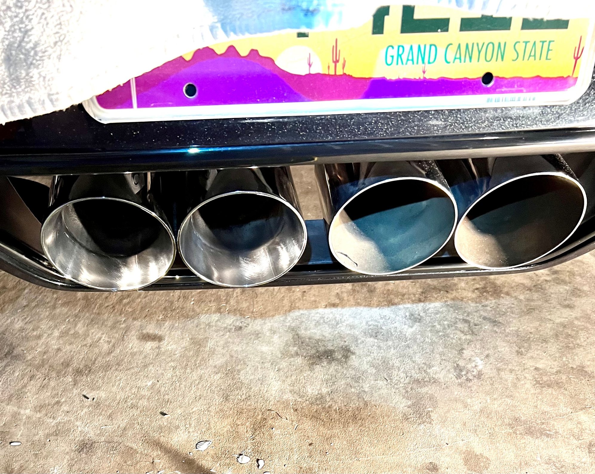 Borla Exhaust Black Chrome Fade CorvetteForum Chevrolet Corvette