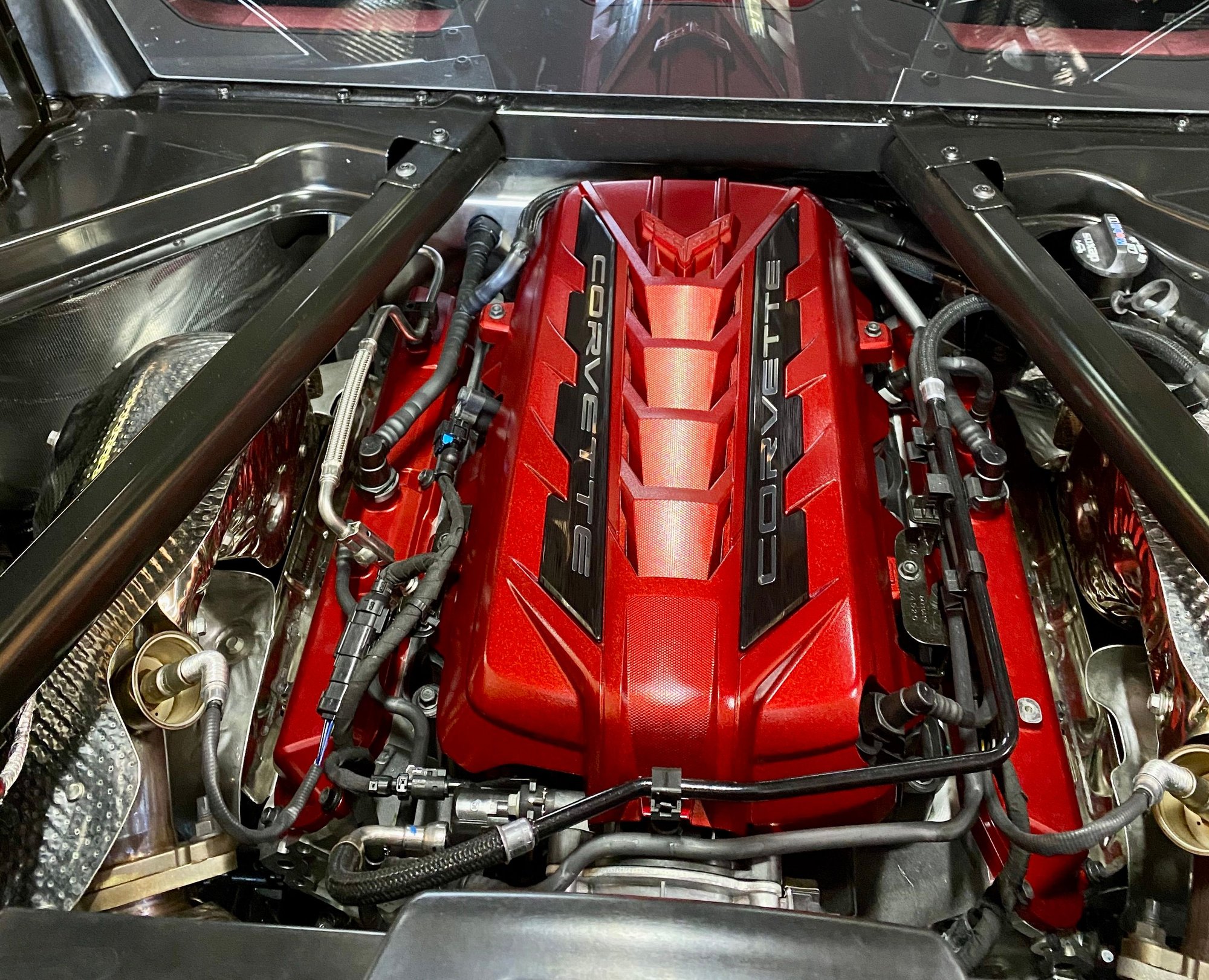 C8 Corvette Engine Bay