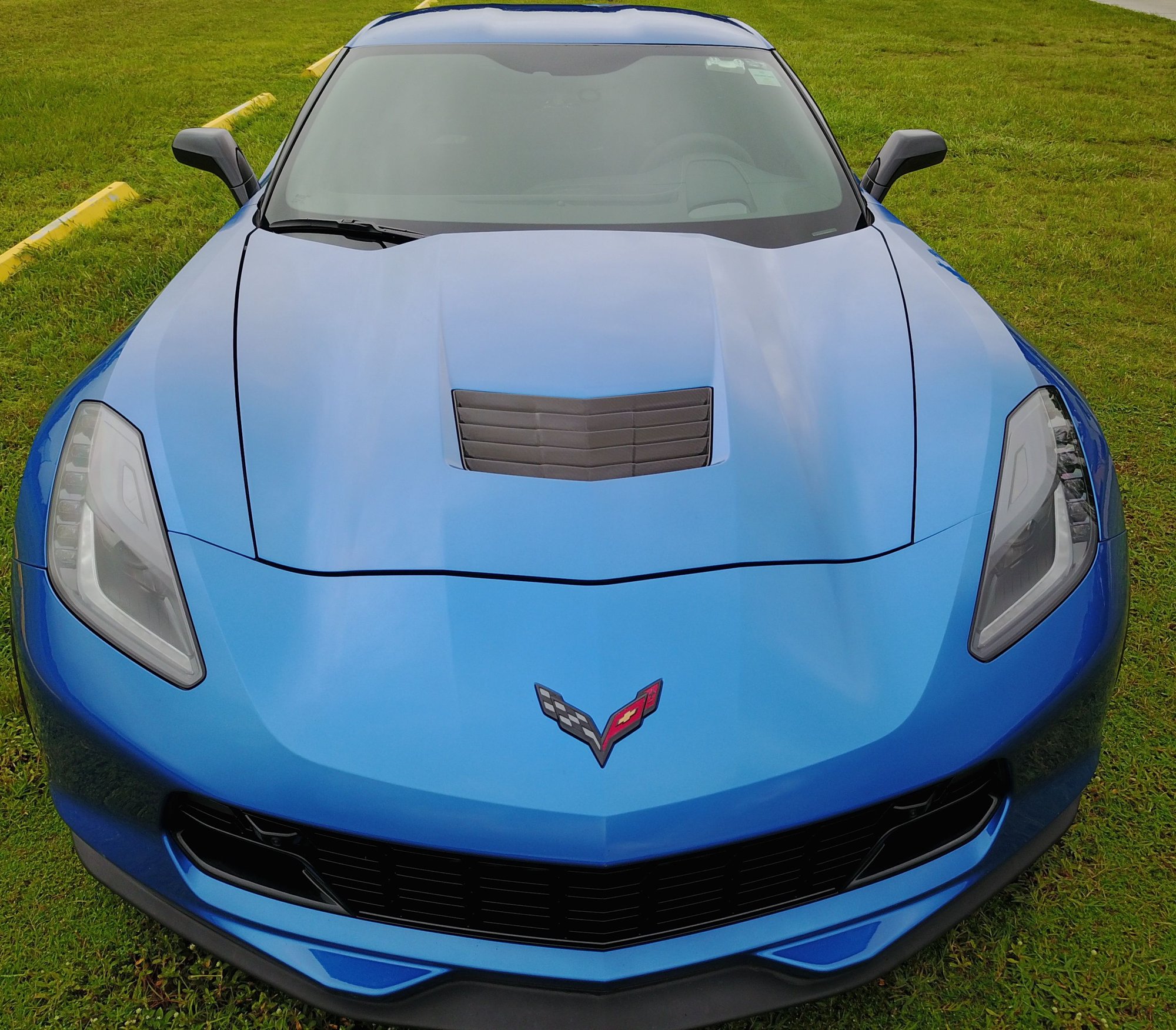 Carbon Fiber weave hood insert CorvetteForum Chevrolet Corvette Forum Discussion