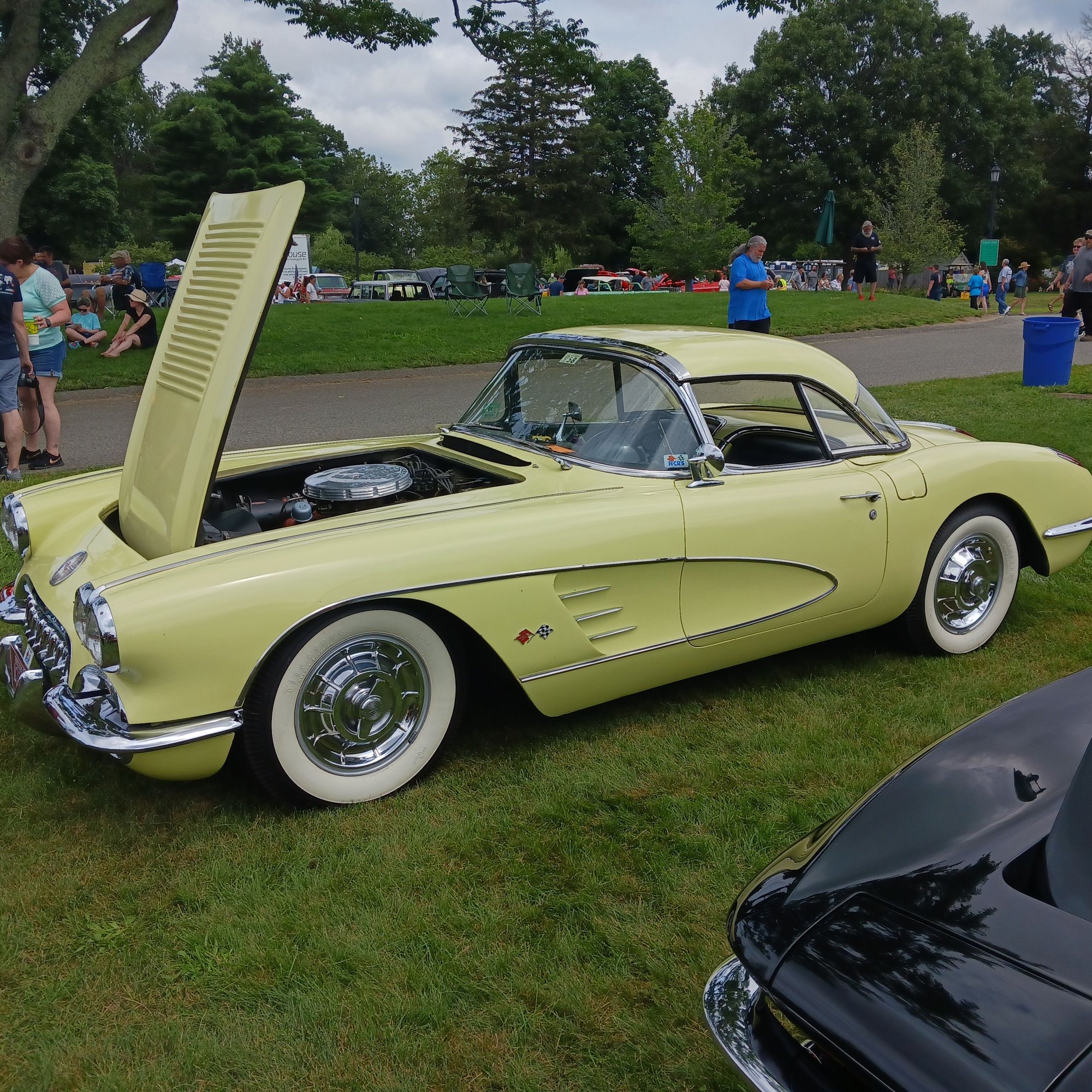 Endicott car show, 50th anniversary CorvetteForum Chevrolet