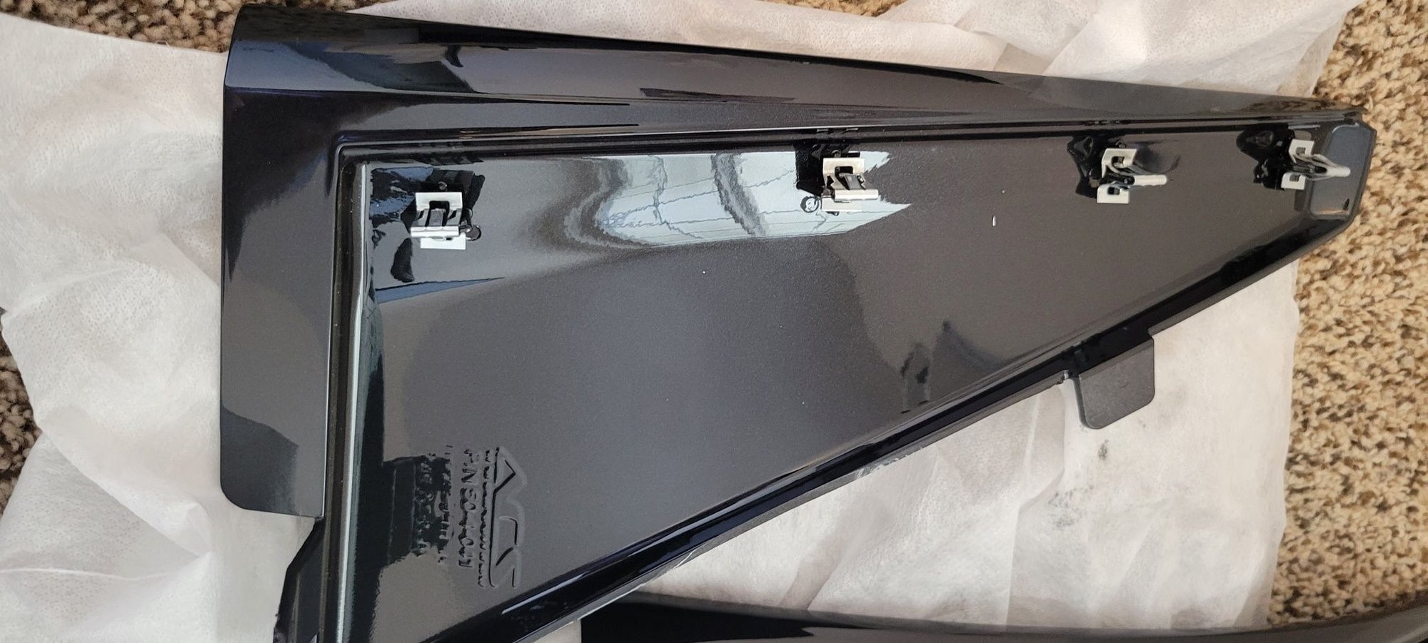 FS (For Sale) NEW ACS C8 Corvette Rock Guards, Carbon Flash, Best in