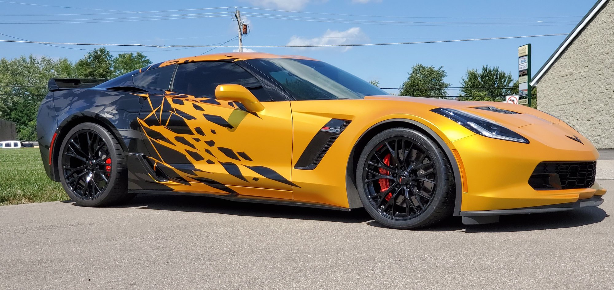 corvette versace wrap｜TikTok Search